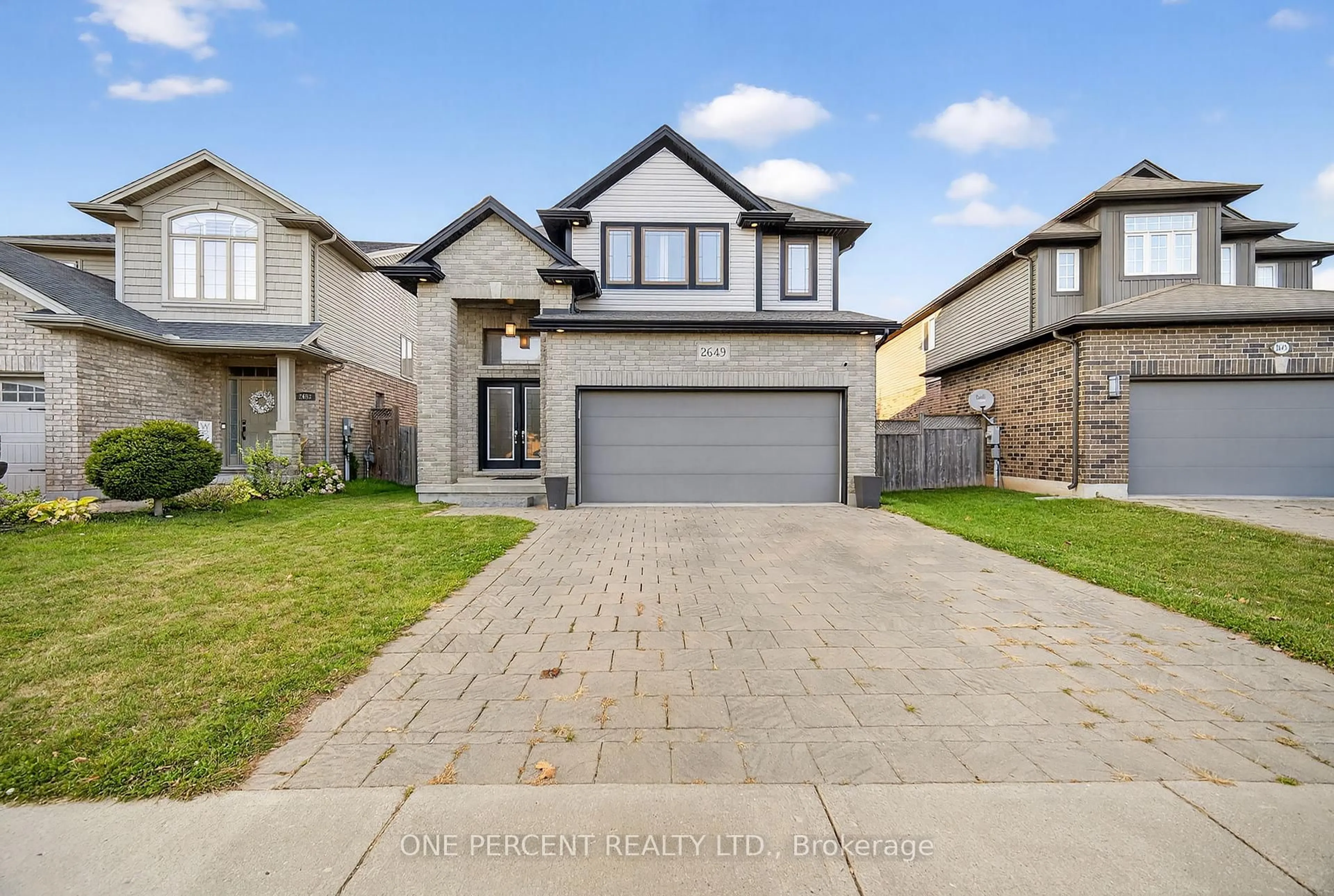 Home with brick exterior material, street for 2649 Bateman Tr, London South Ontario N6L 0B1