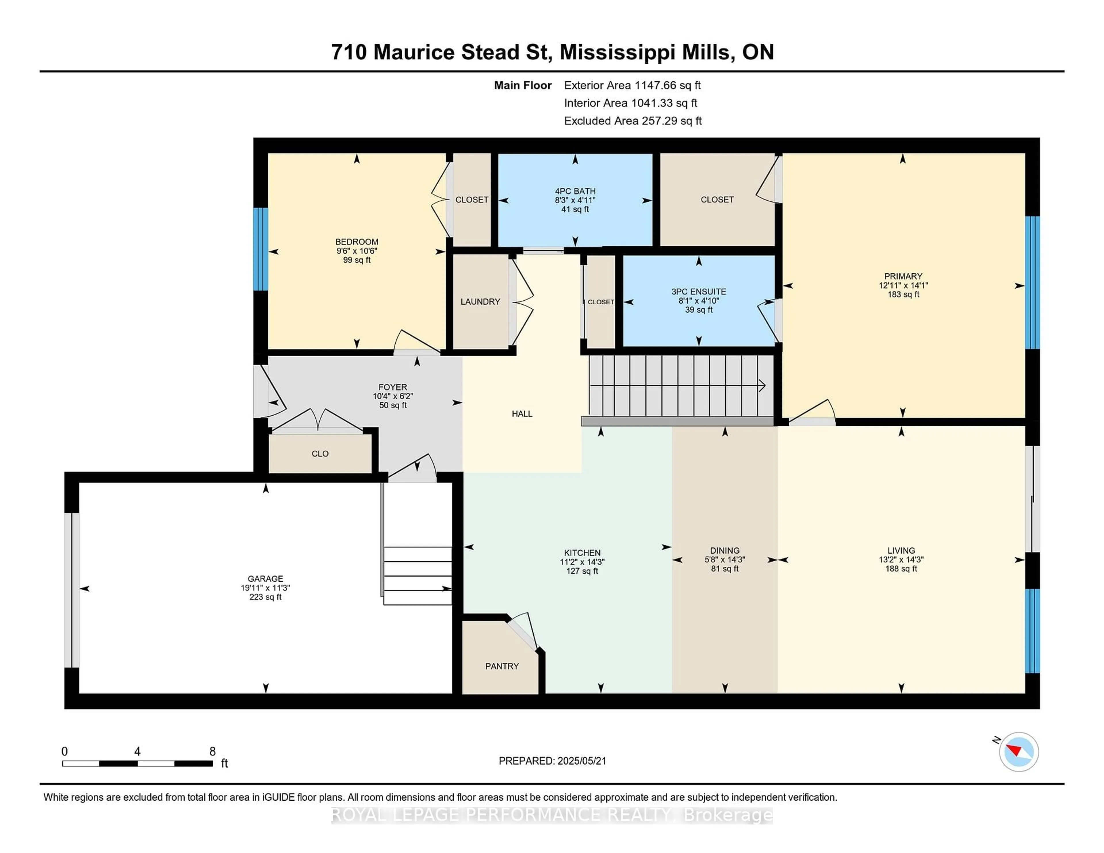 Floor plan for 710 Maurice Stead St, Almonte Ontario K0A 1A0