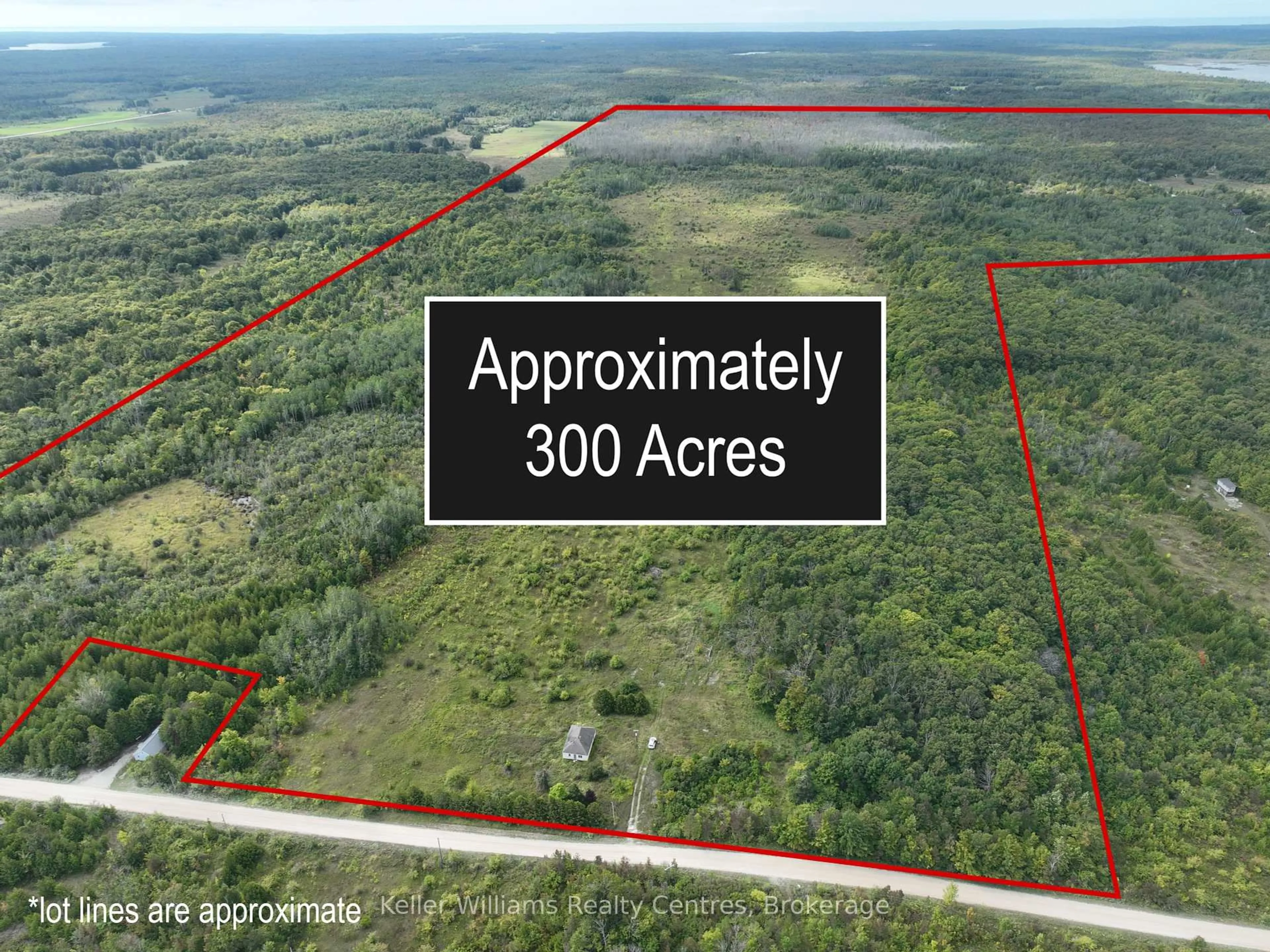 A pic from outside/outdoor area/front of a property/back of a property/a pic from drone, forest/trees view for 151 BARTLEY Dr, Northern Bruce Peninsula Ontario N0H 1W0
