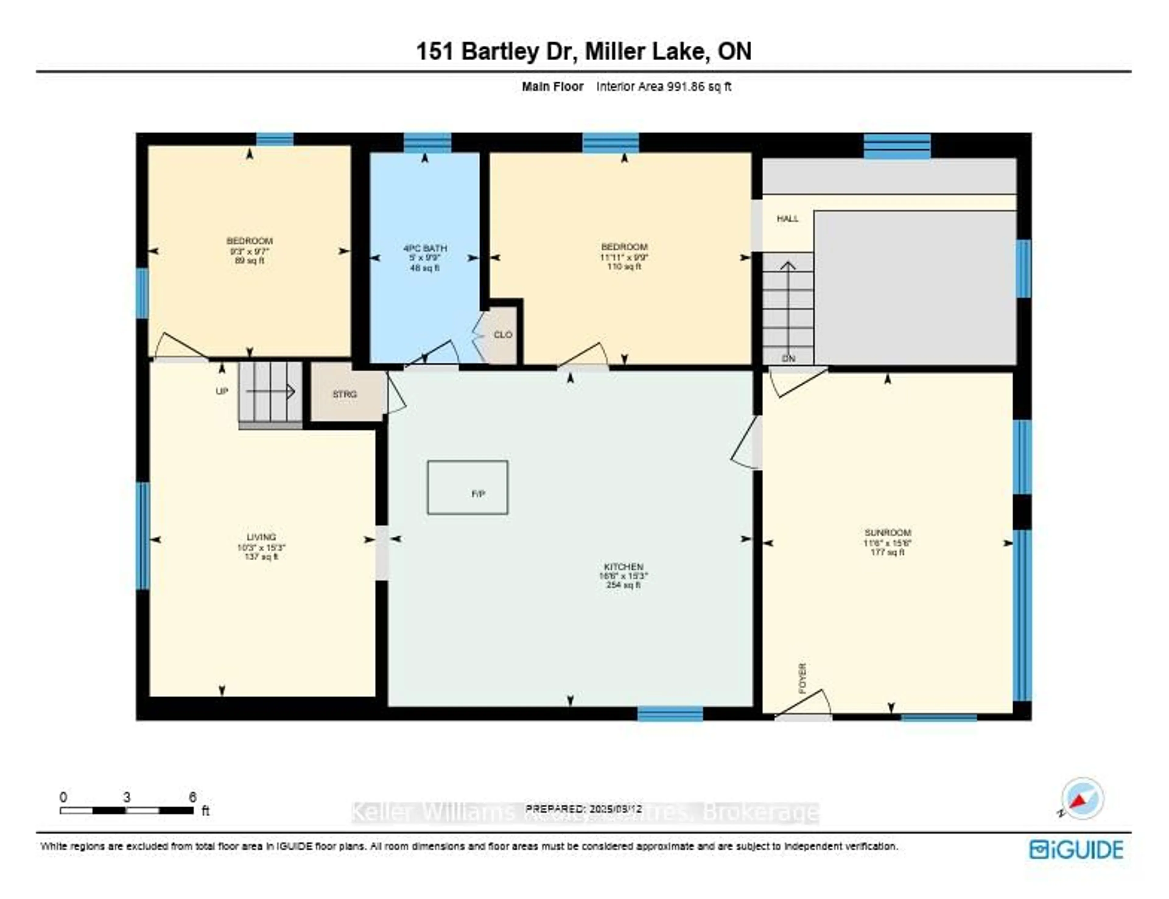 Floor plan for 151 BARTLEY Dr, Northern Bruce Peninsula Ontario N0H 1W0
