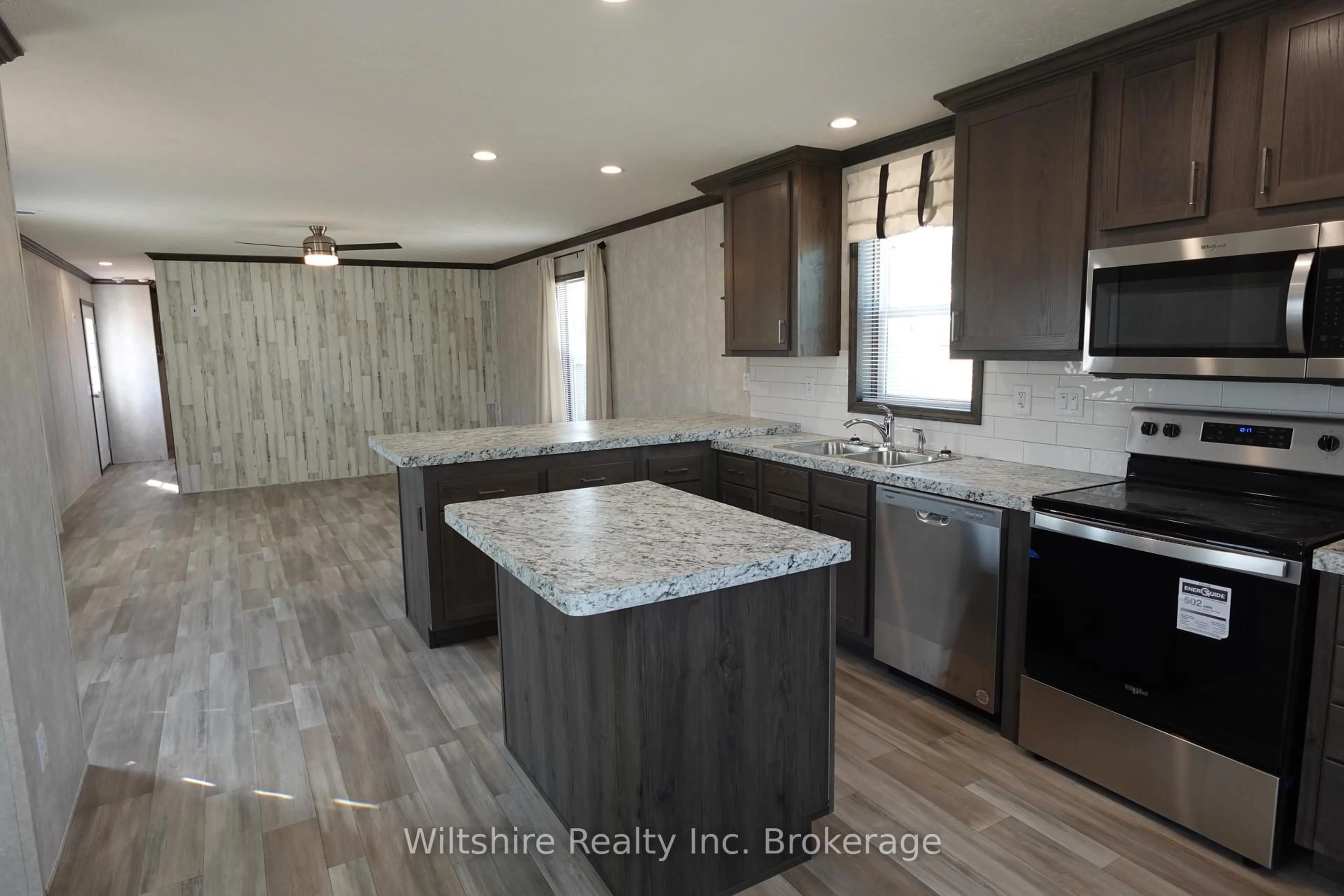 Open concept kitchen, unknown for 11981 Plank Rd (tillsonburg) Rd #7, Bayham Ontario N4G 4G9