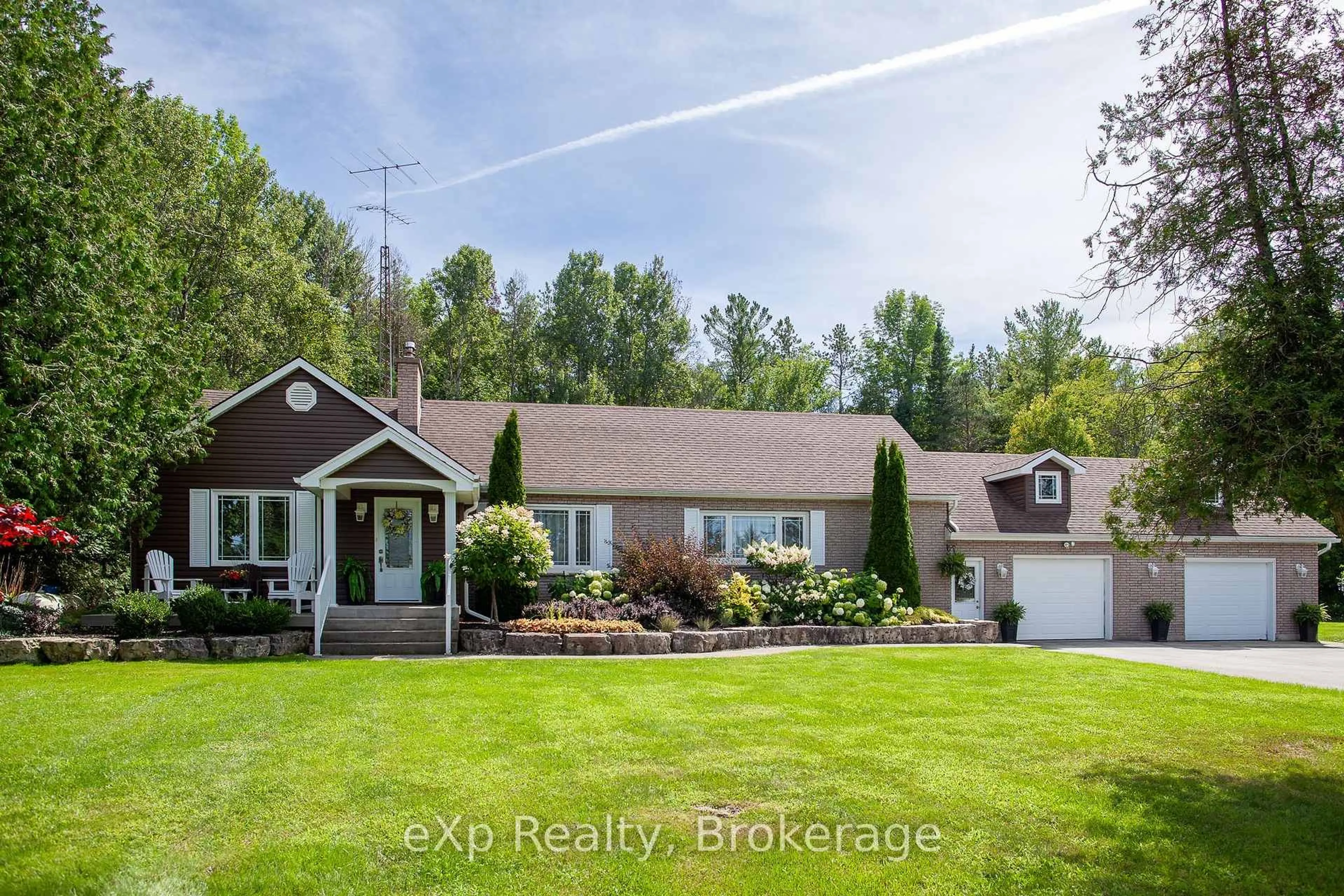 A pic from outside/outdoor area/front of a property/back of a property/a pic from drone, water/lake/river/ocean view for 359337 Grey Road 15, Meaford Ontario N0H 1V0
