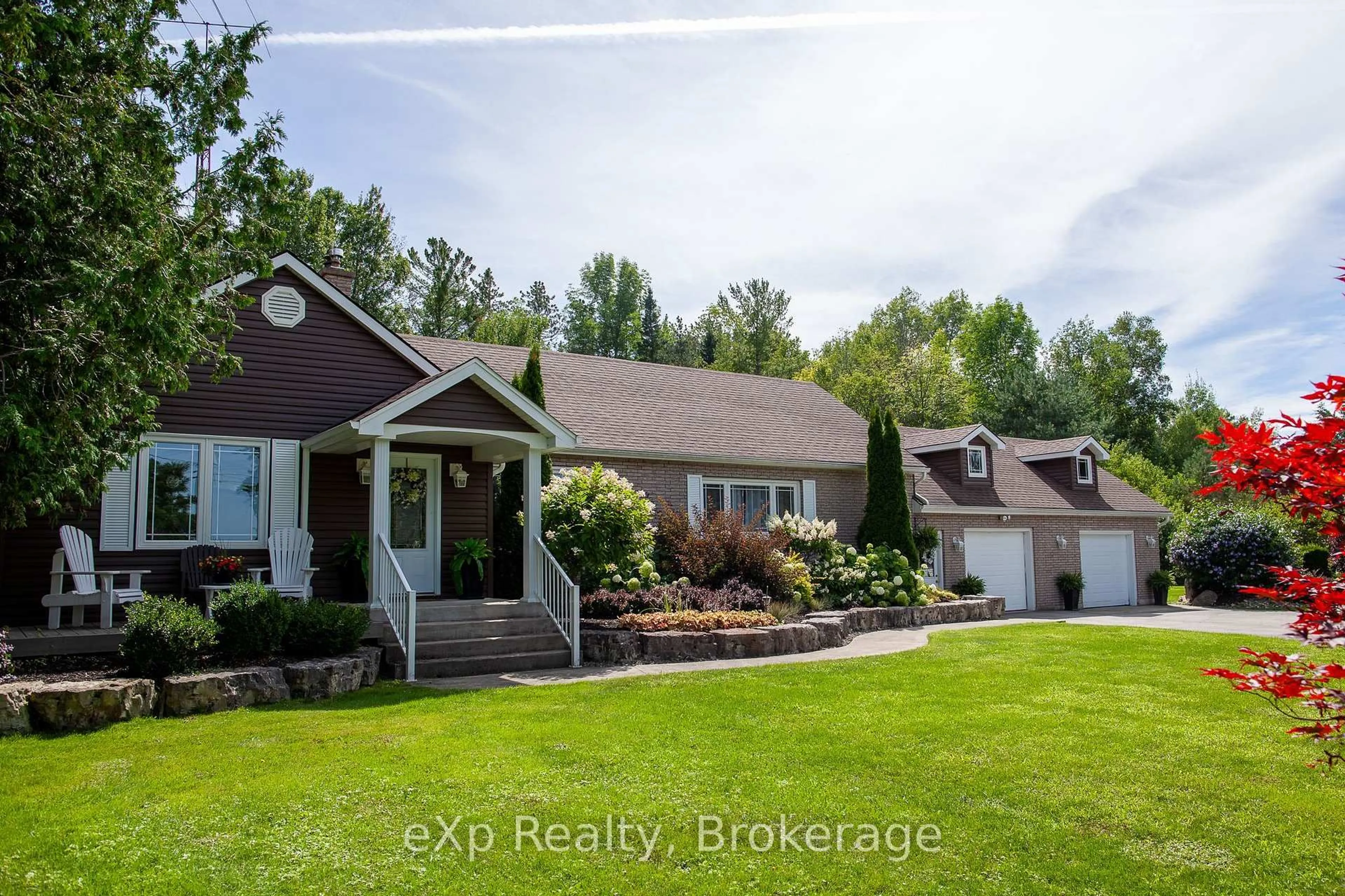 A pic from outside/outdoor area/front of a property/back of a property/a pic from drone, unknown for 359337 Grey Road 15, Meaford Ontario N0H 1V0