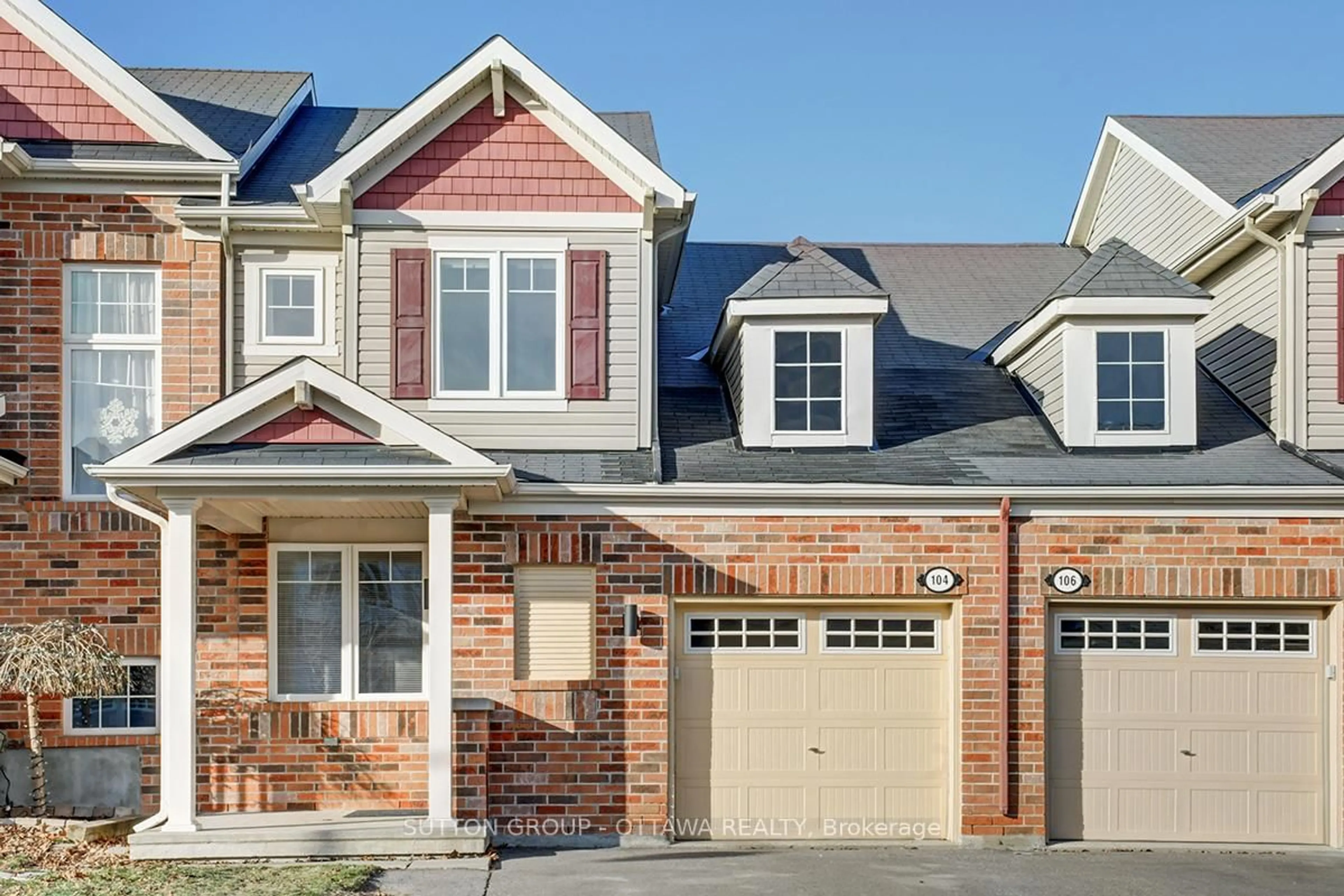 Home with brick exterior material, street for 104 Par-La-Ville Circ, Ottawa Ontario K2S 0L7