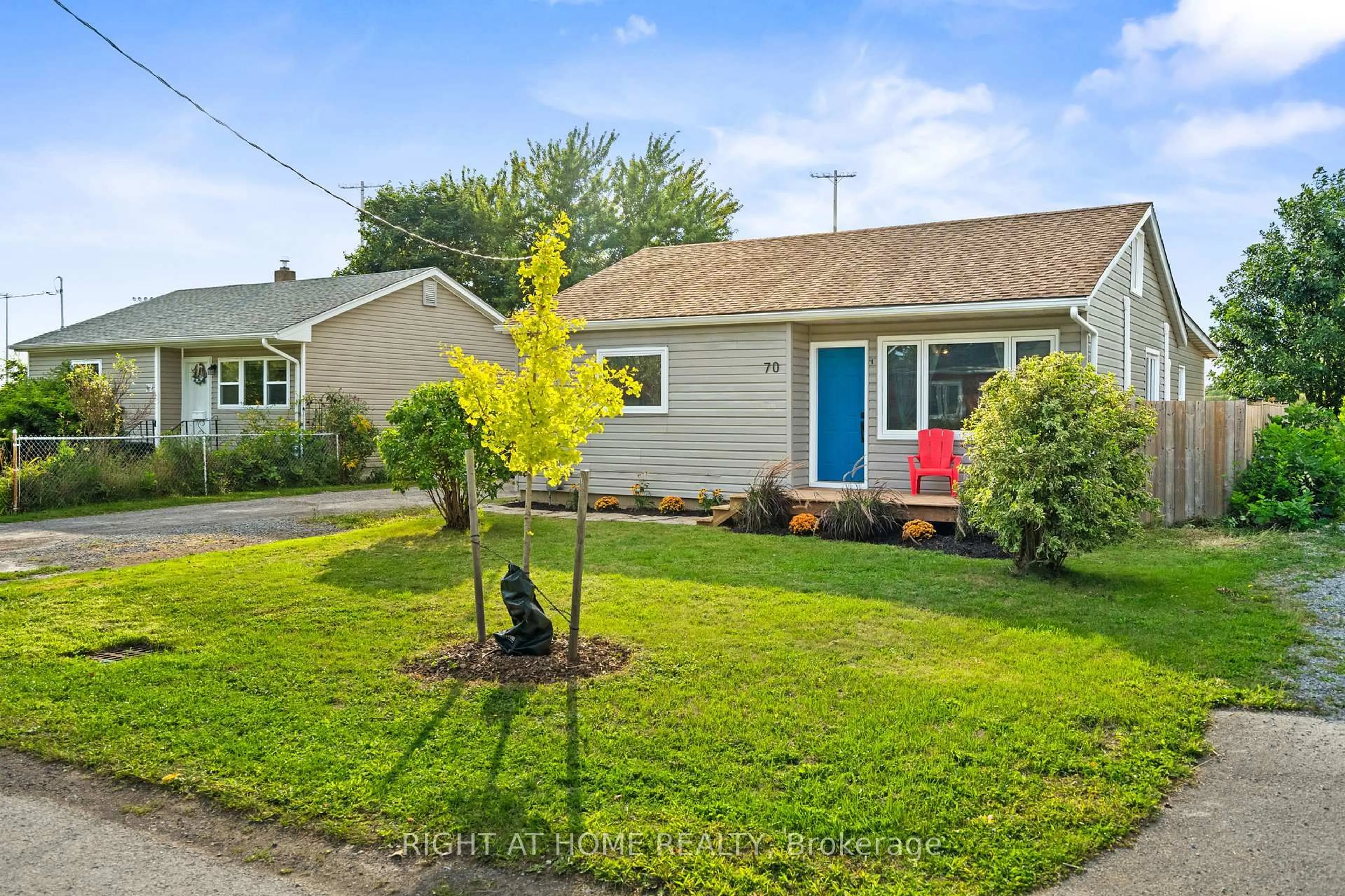 A pic from outside/outdoor area/front of a property/back of a property/a pic from drone, street for 70 Powerview Ave, St. Catharines Ontario L2S 1X1