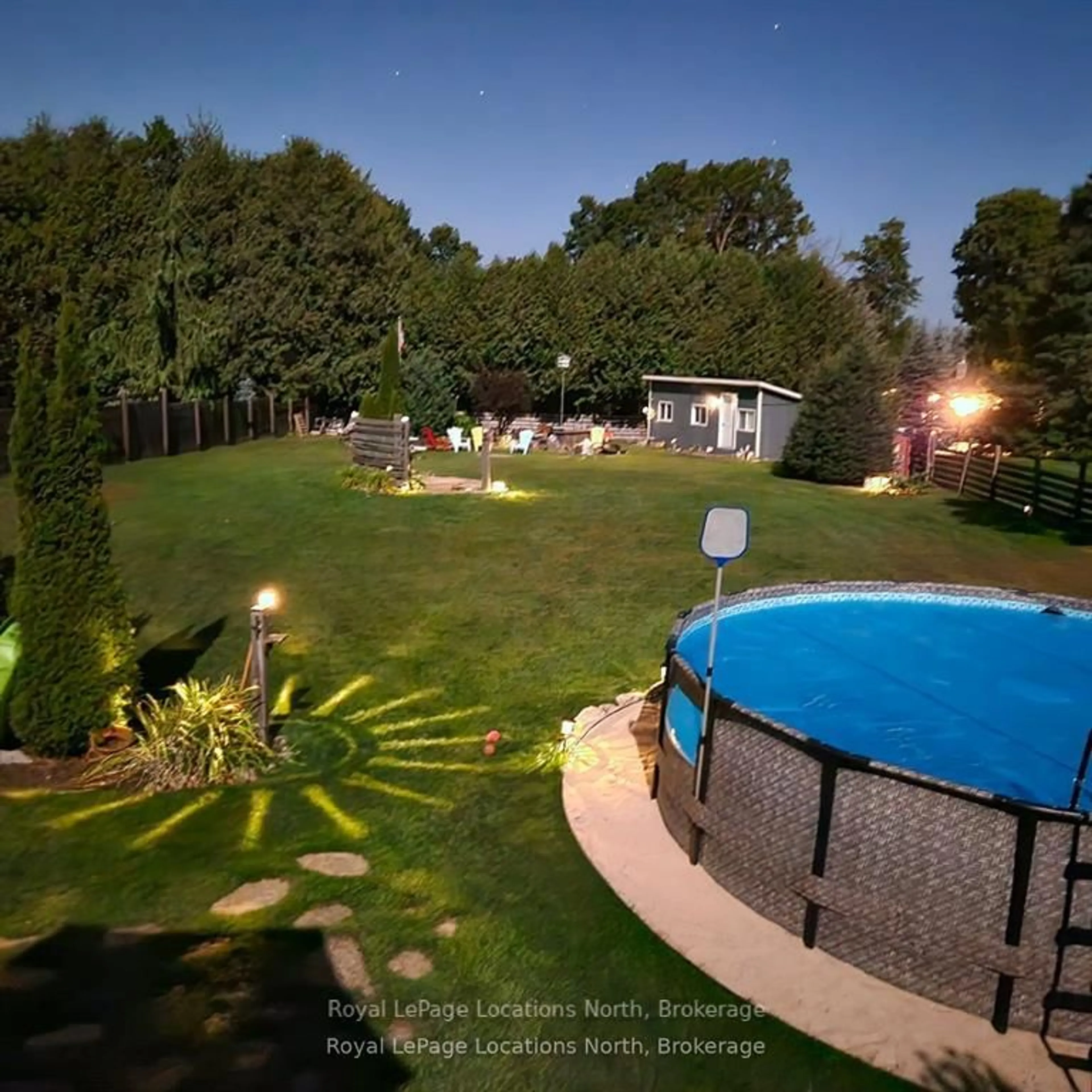 A pic from outside/outdoor area/front of a property/back of a property/a pic from drone, water/lake/river/ocean view for 128 Montgomery St, Meaford Ontario N4L 1C4