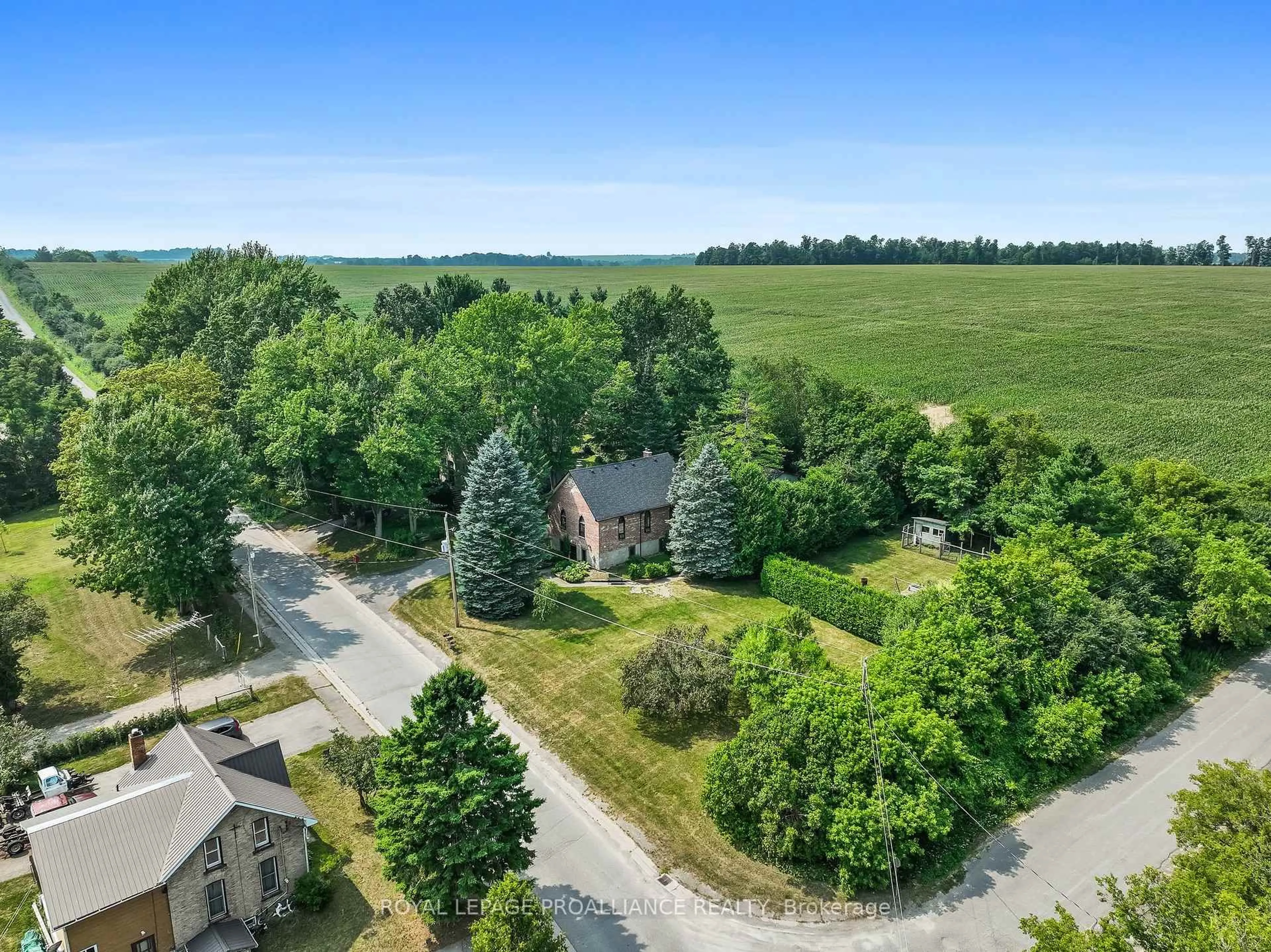 A pic from outside/outdoor area/front of a property/back of a property/a pic from drone, unknown for 175 Ballyduff Rd, Kawartha Lakes Ontario L0A 1K0