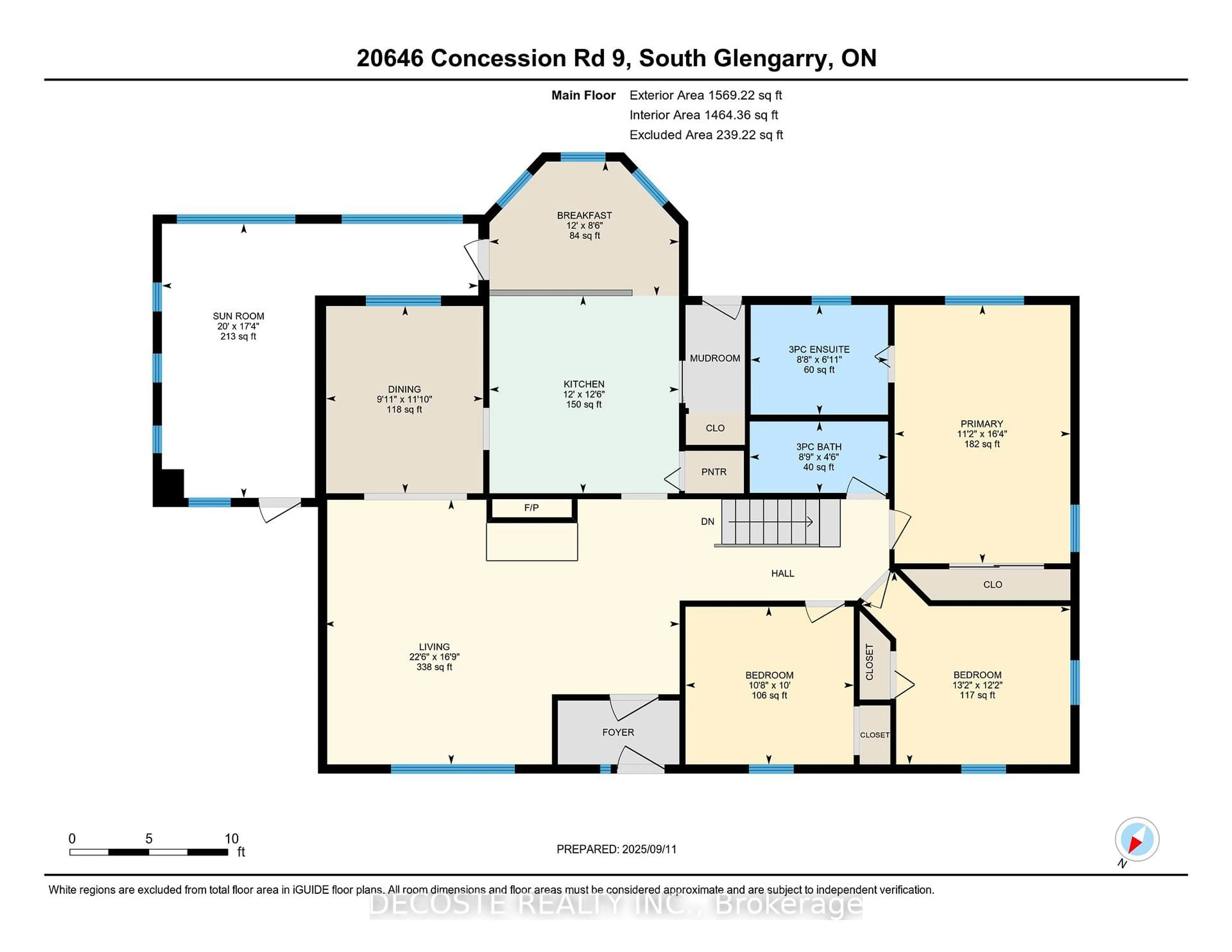 Floor plan for 20646 County 25 Rd, South Glengarry Ontario K0C 1A0