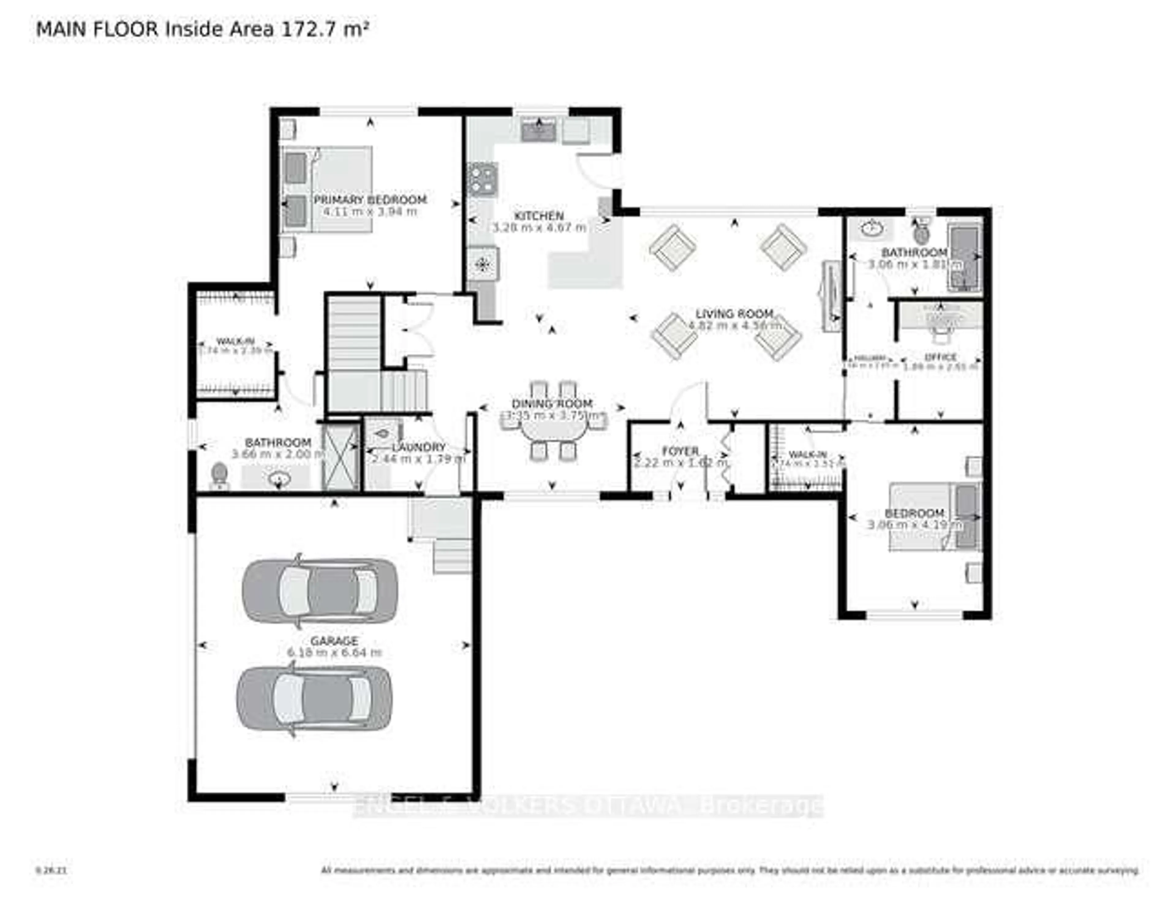 Floor plan for 111 Colonel By Way, Merrickville-Wolford Ontario K0G 1N0