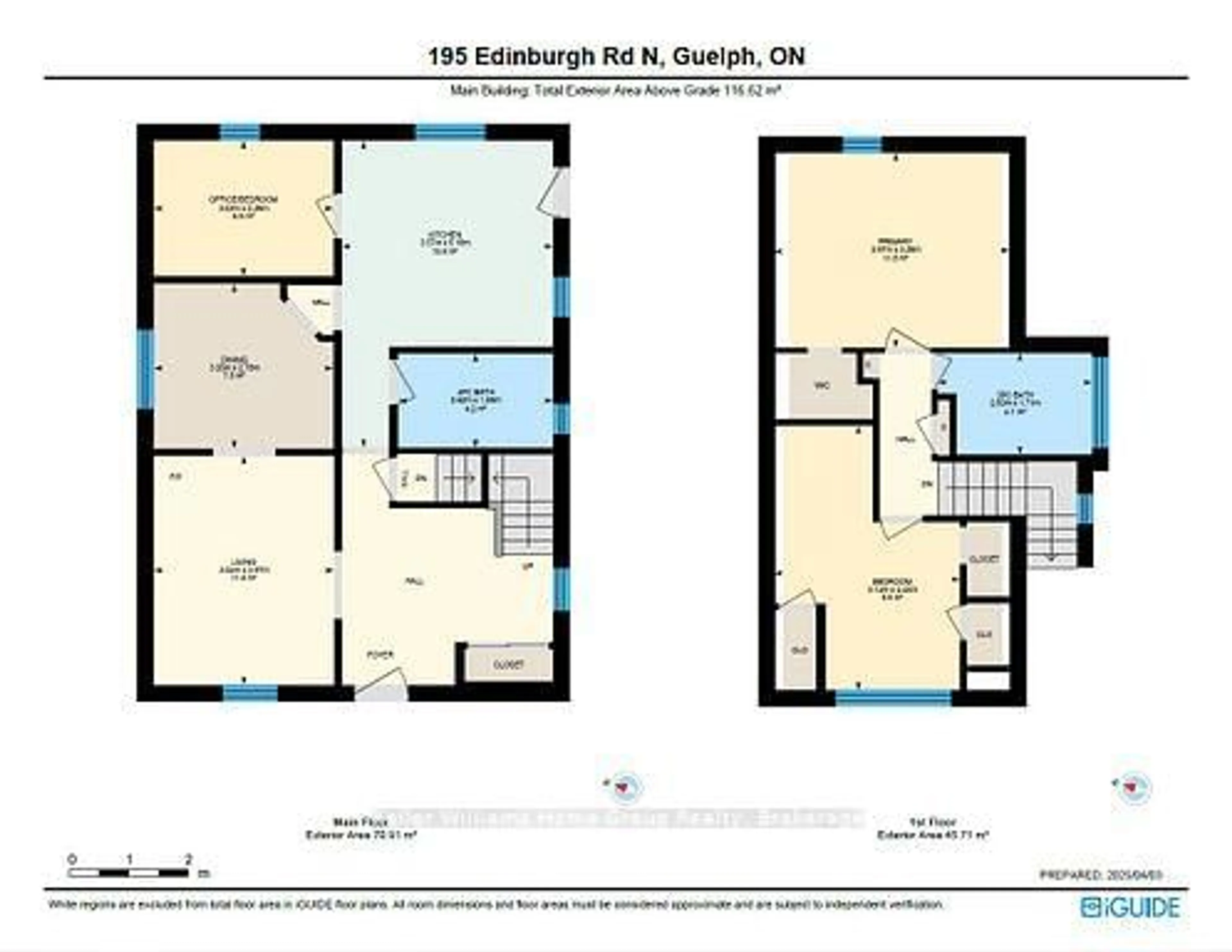 Floor plan for 195 Edinburgh Rd, Guelph Ontario N1H 5R8