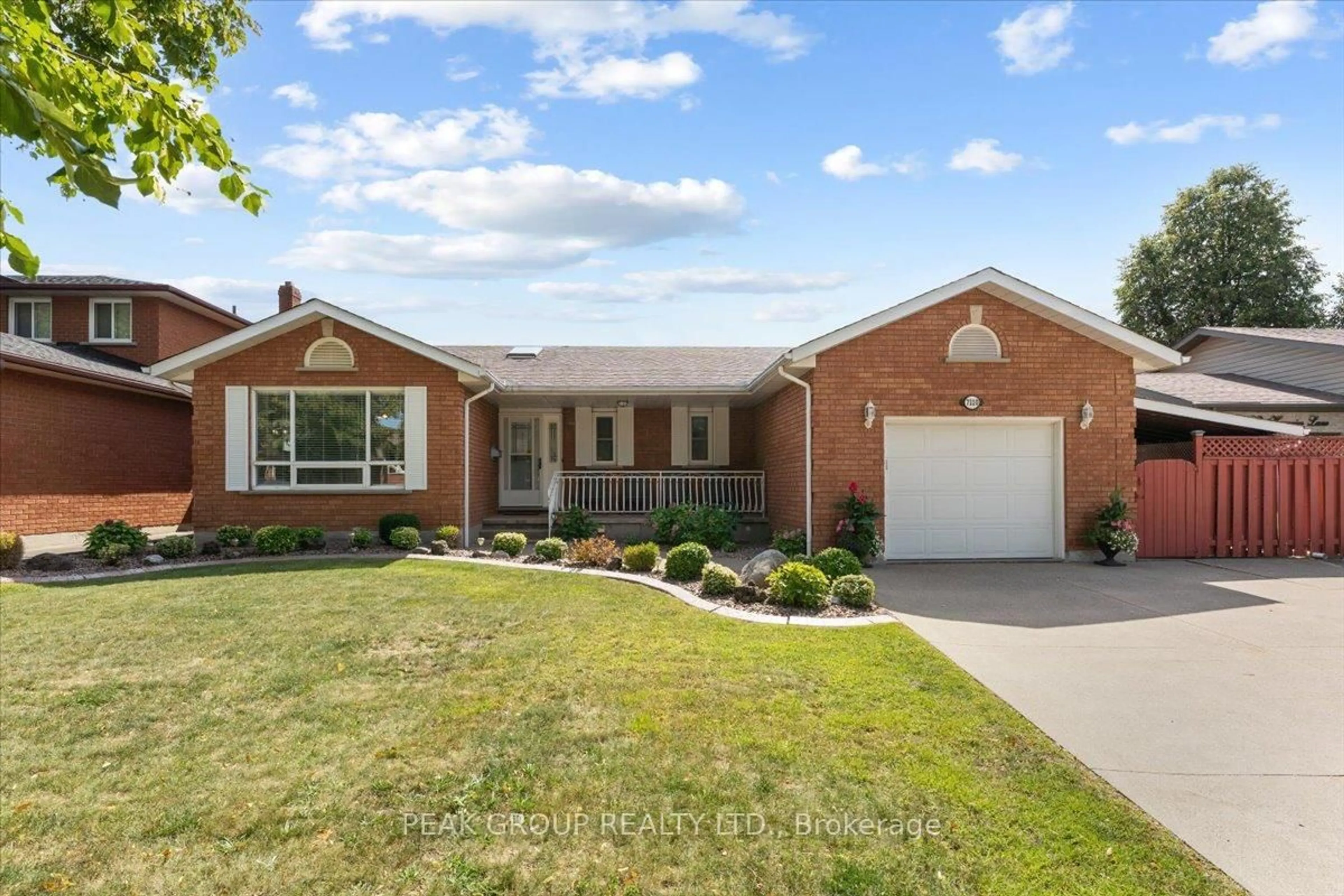 Home with brick exterior material, street for 7110 Harovics Lane, Niagara Falls Ontario L2G 7S9