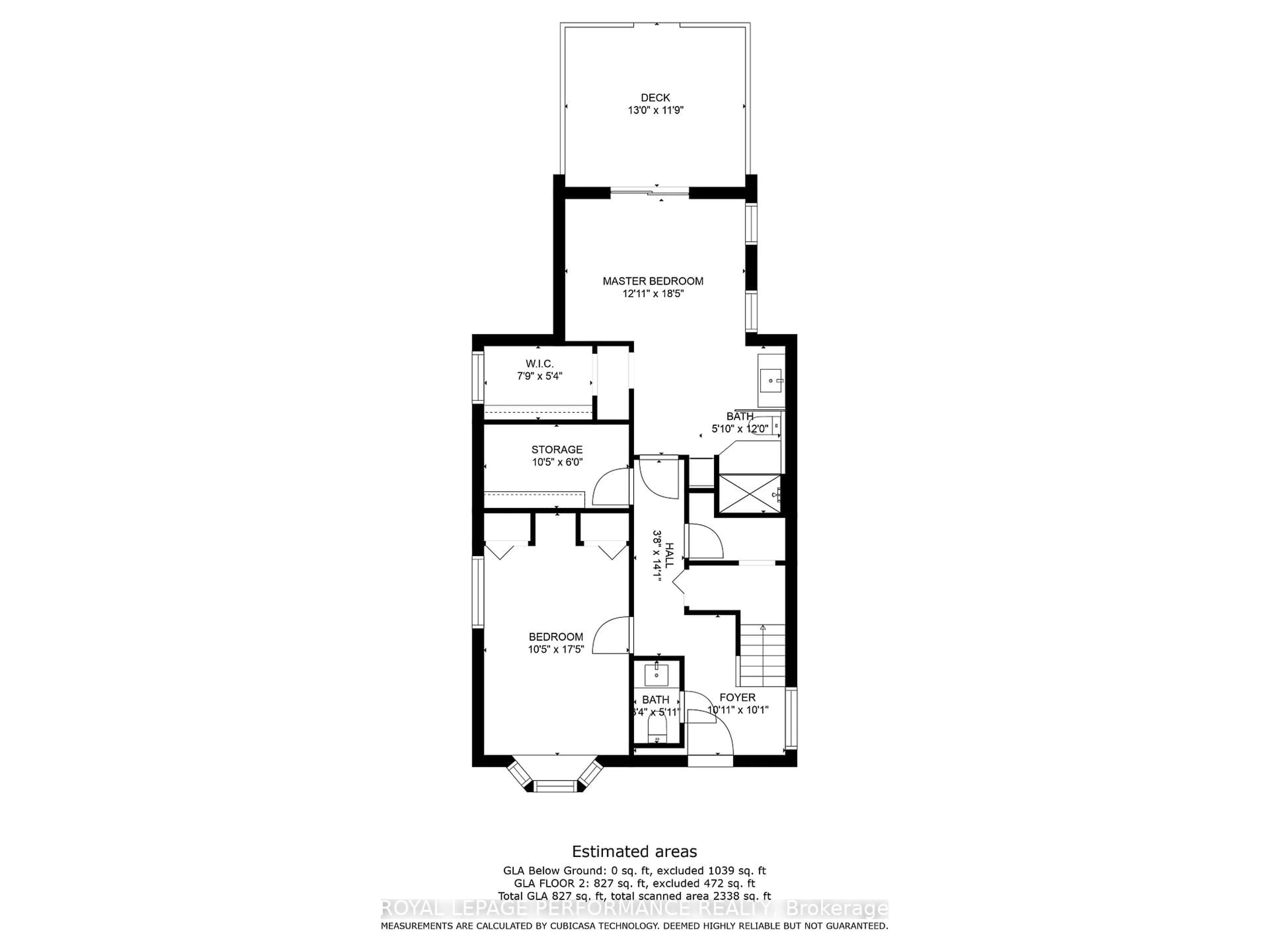 Floor plan for 1930 Sunbury Rd, Inverary Ontario K0H 1X0