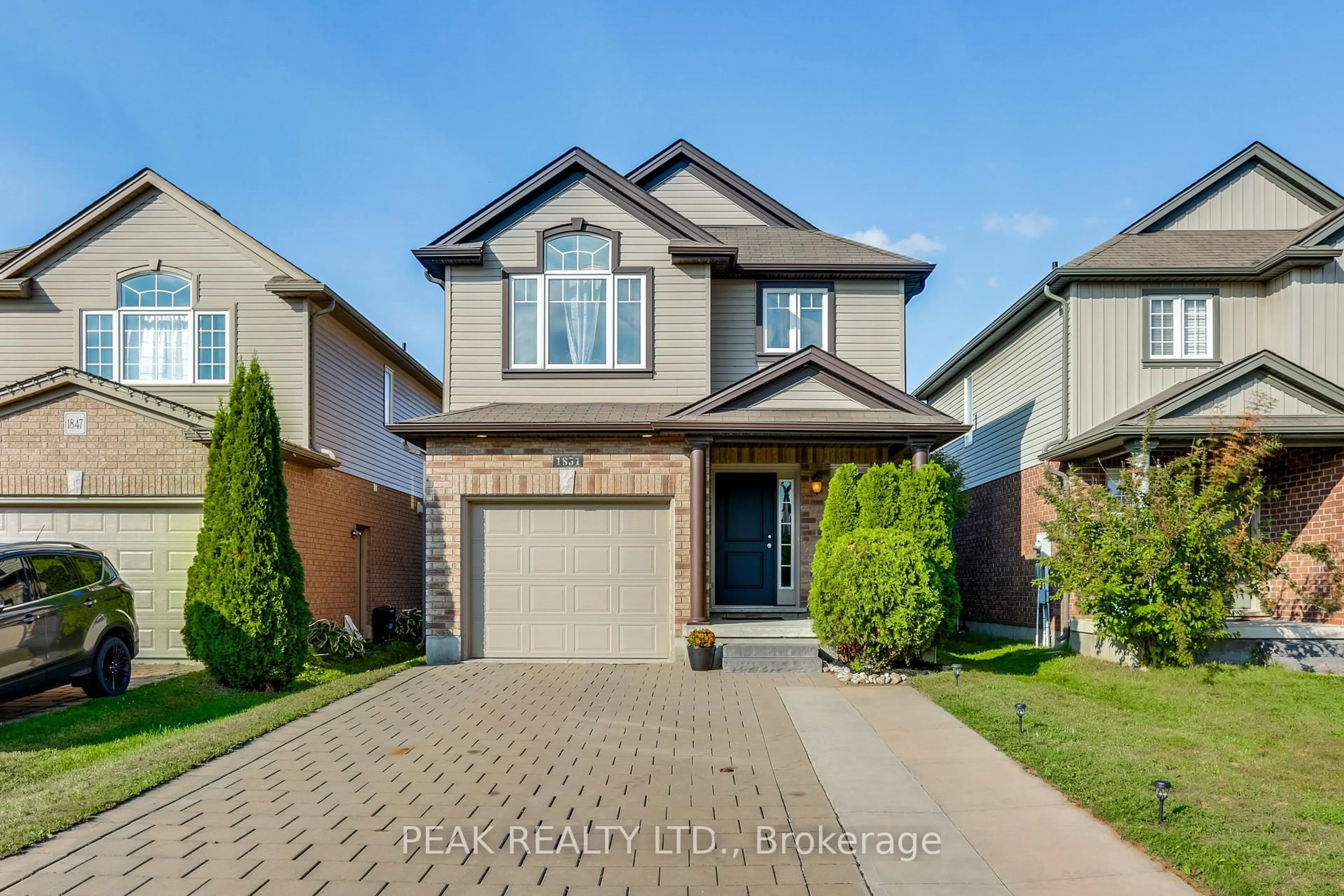 Home with brick exterior material, street for 1851 Reilly Walk, London North Ontario N5X 0C8