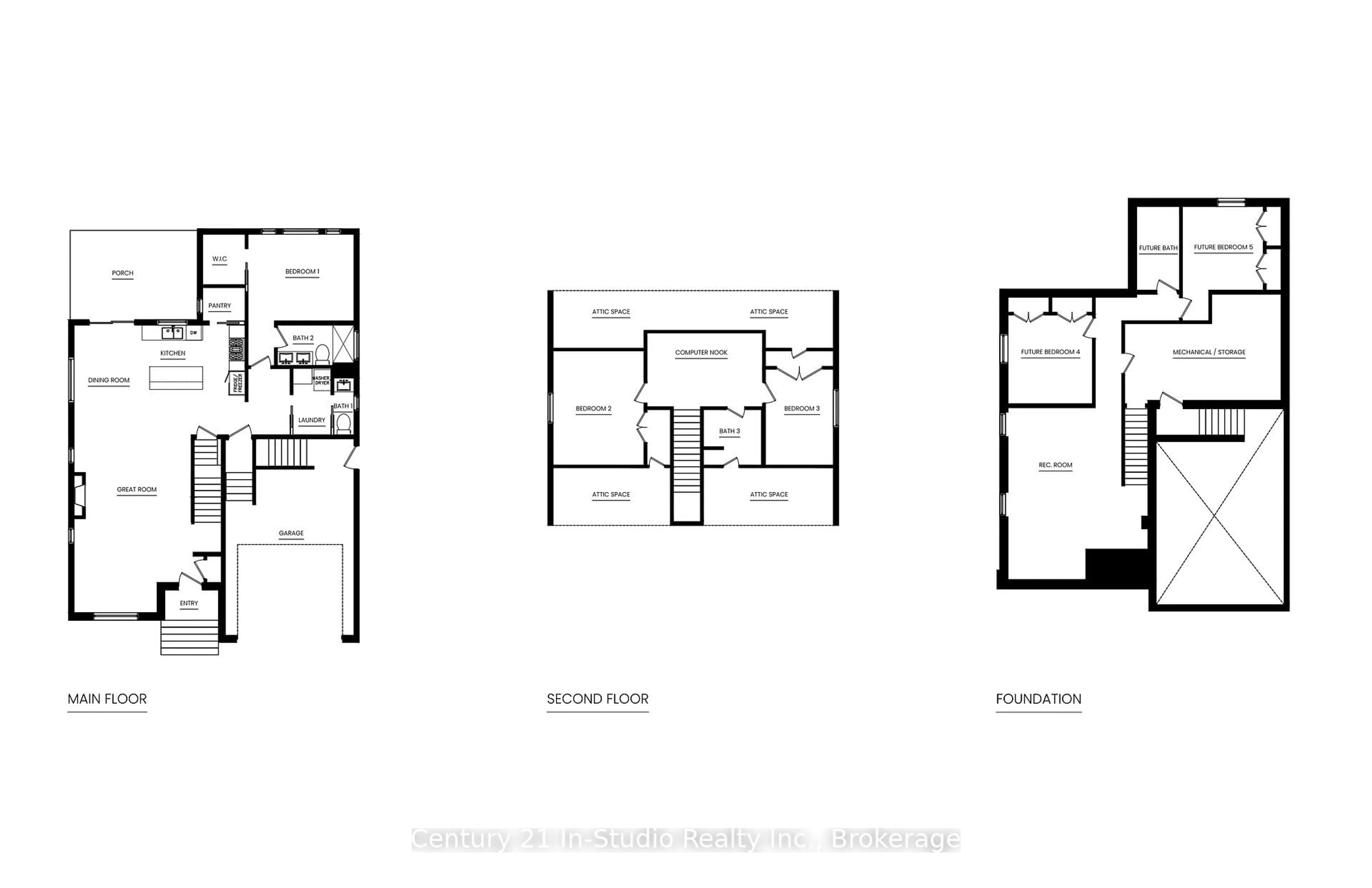 Floor plan for 3 Grenville St, Saugeen Shores Ontario N0H 2L0