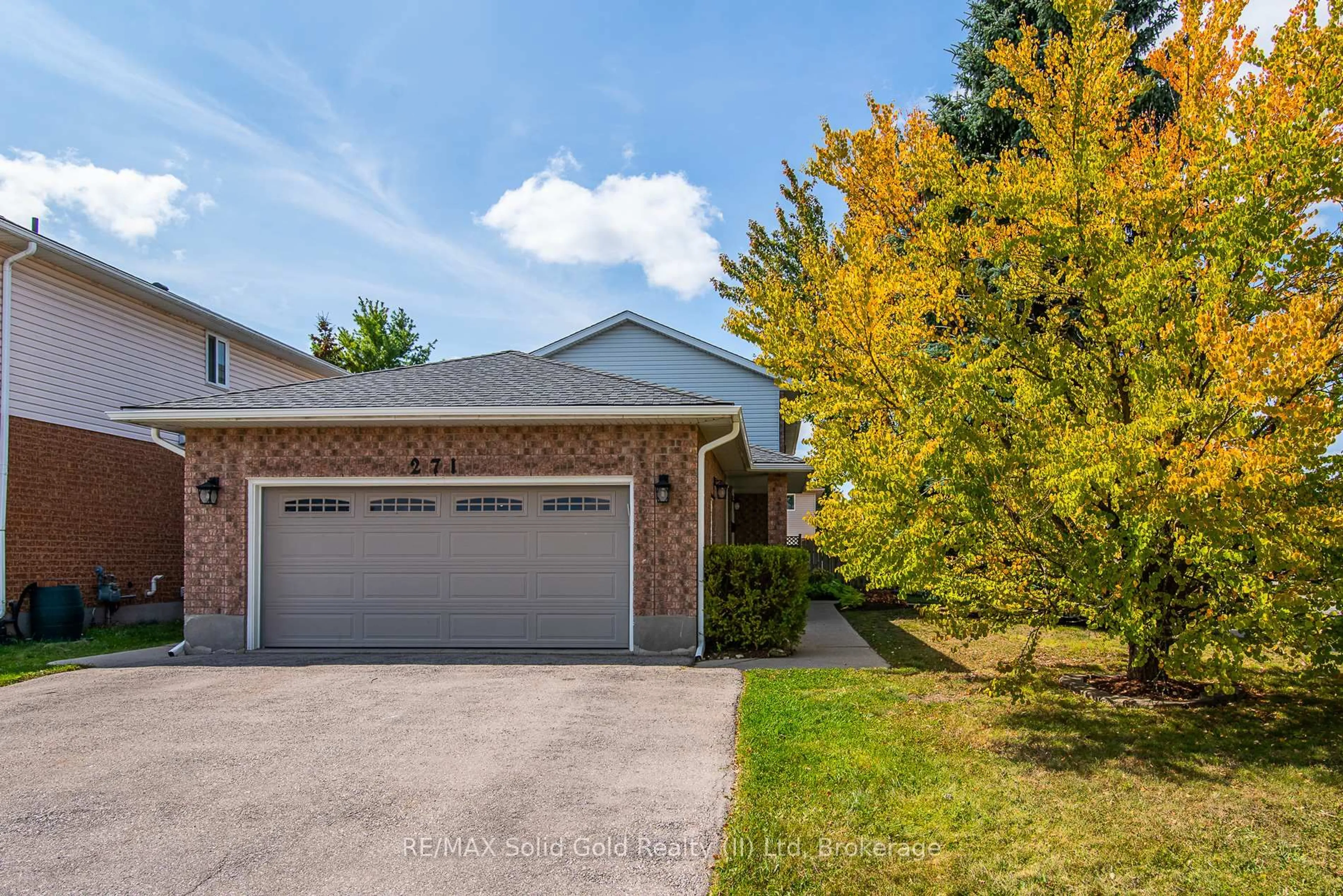 Home with brick exterior material, street for 271 Newbury Dr, Kitchener Ontario N2N 3A3