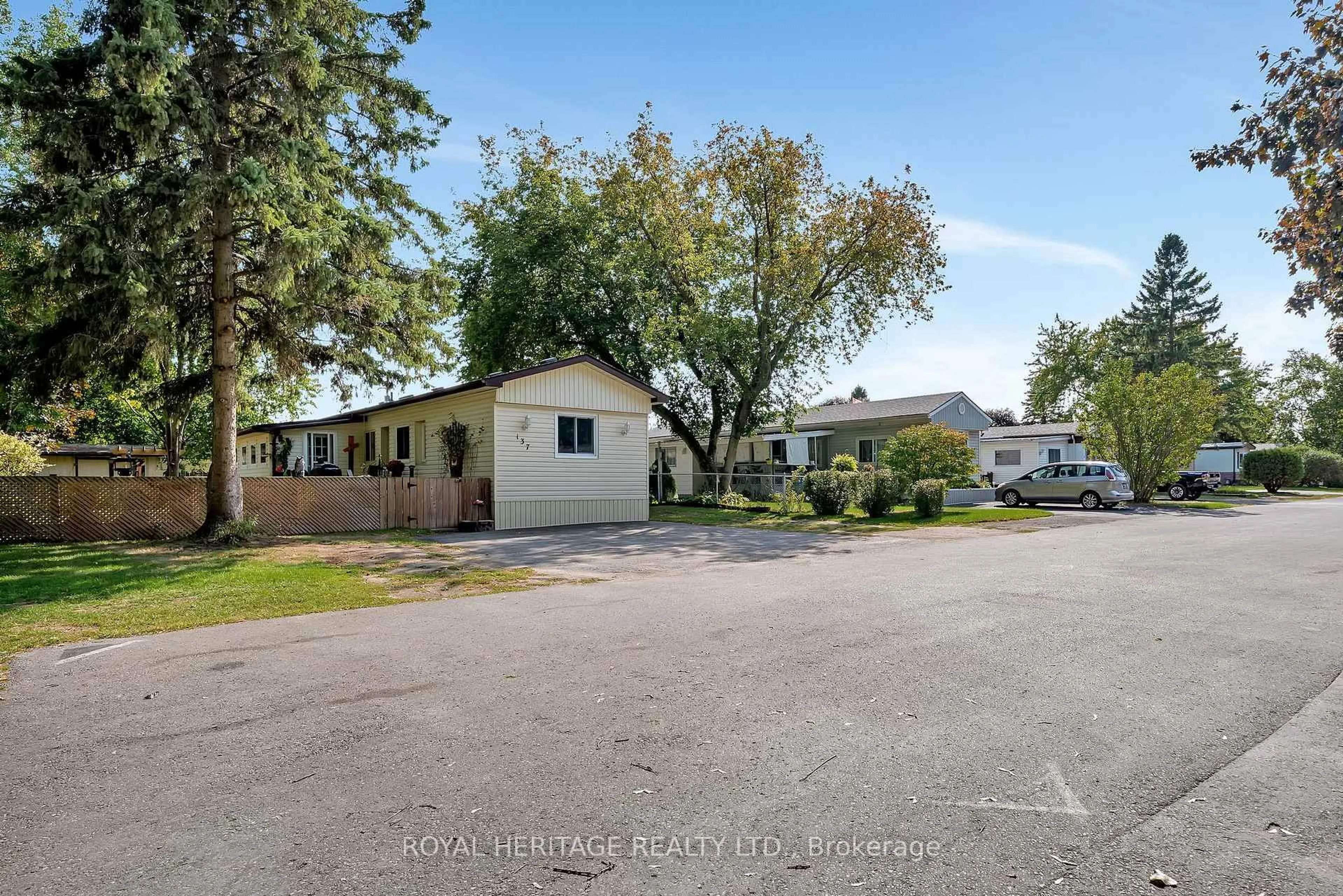 A pic from outside/outdoor area/front of a property/back of a property/a pic from drone, street for 529 Old Highway 2 Highway #137, Quinte West Ontario K8V 5P5