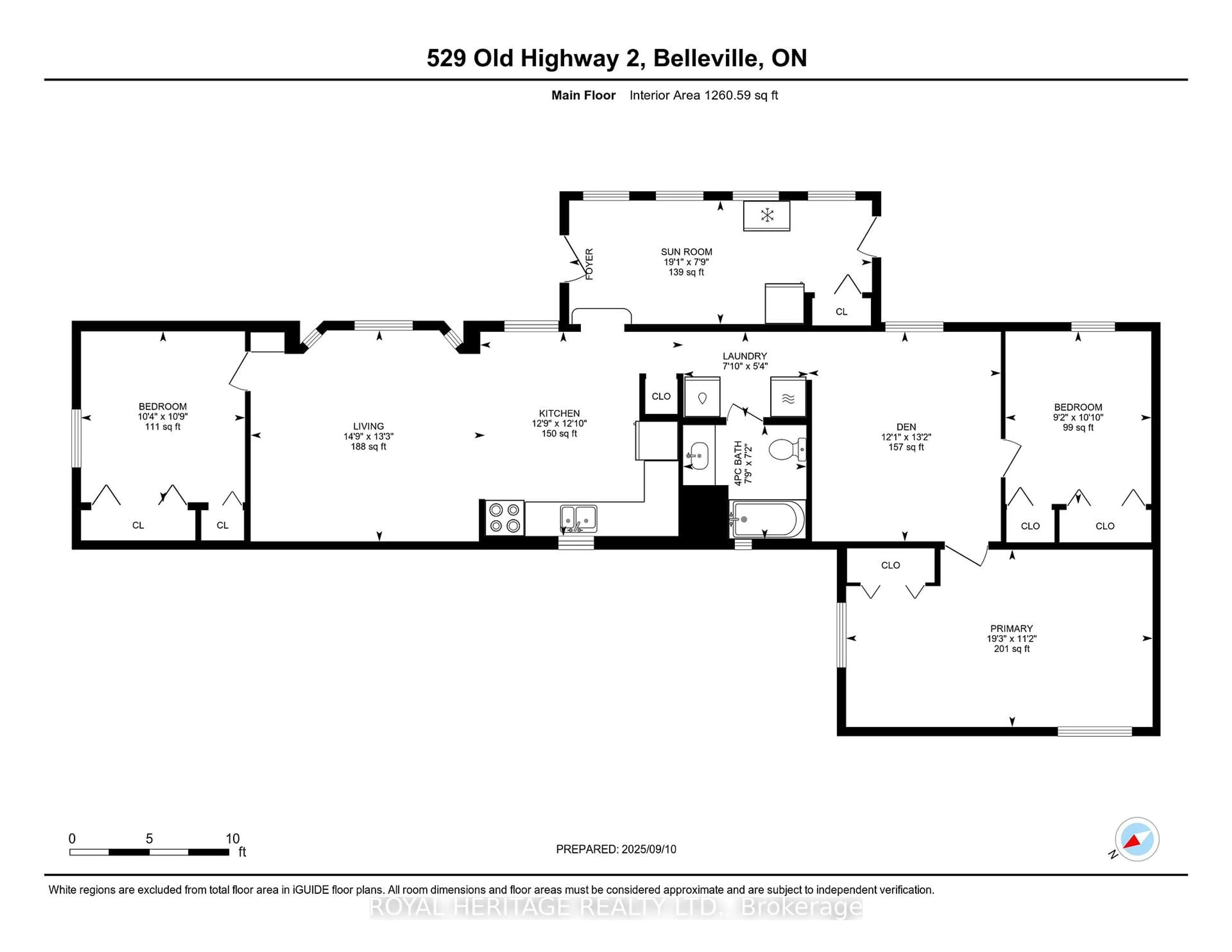 Floor plan for 529 Old Highway 2 Highway #137, Quinte West Ontario K8V 5P5