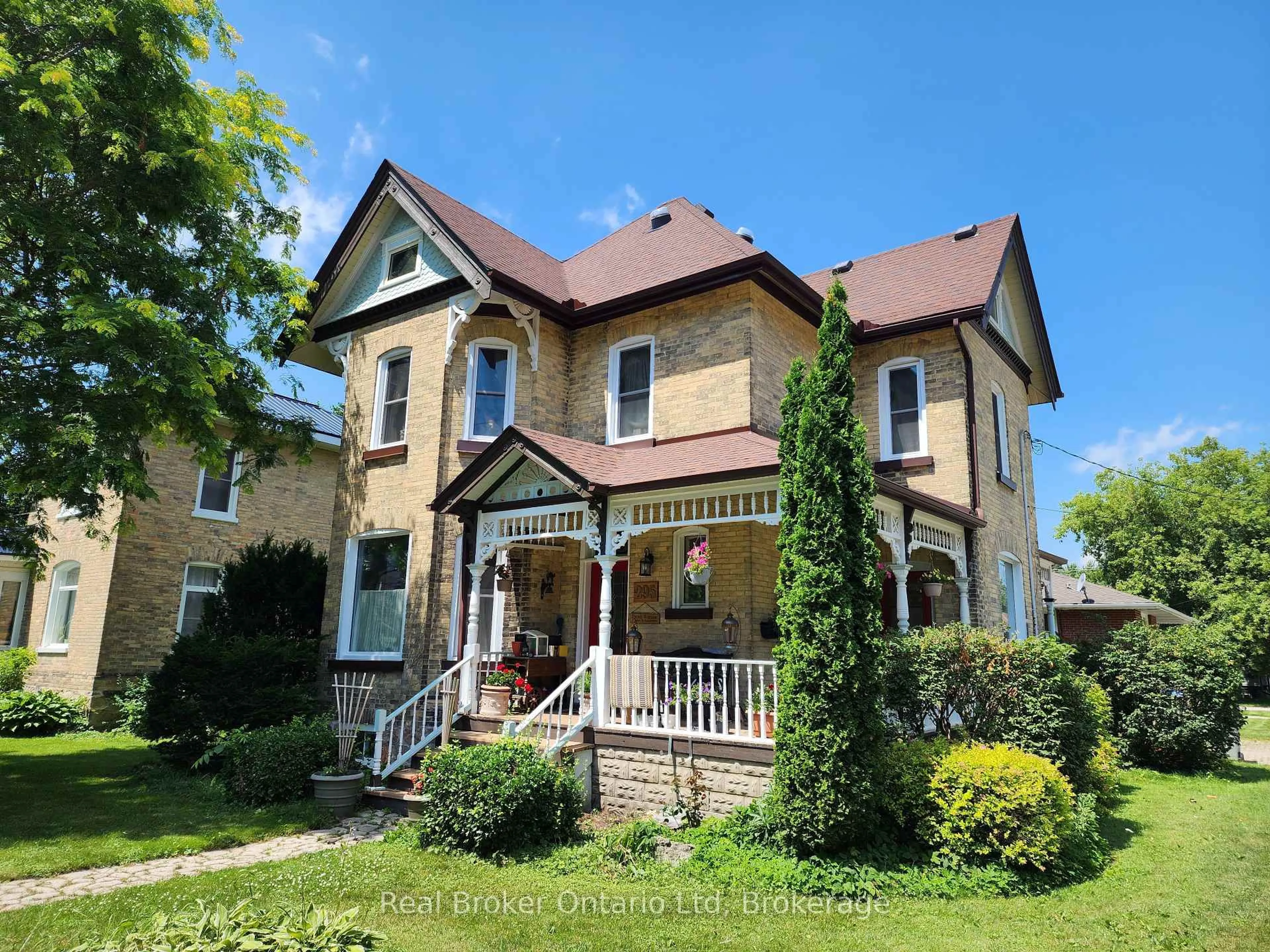Home with brick exterior material, street for 295 Livingstone Ave, North Perth Ontario N4W 1P8