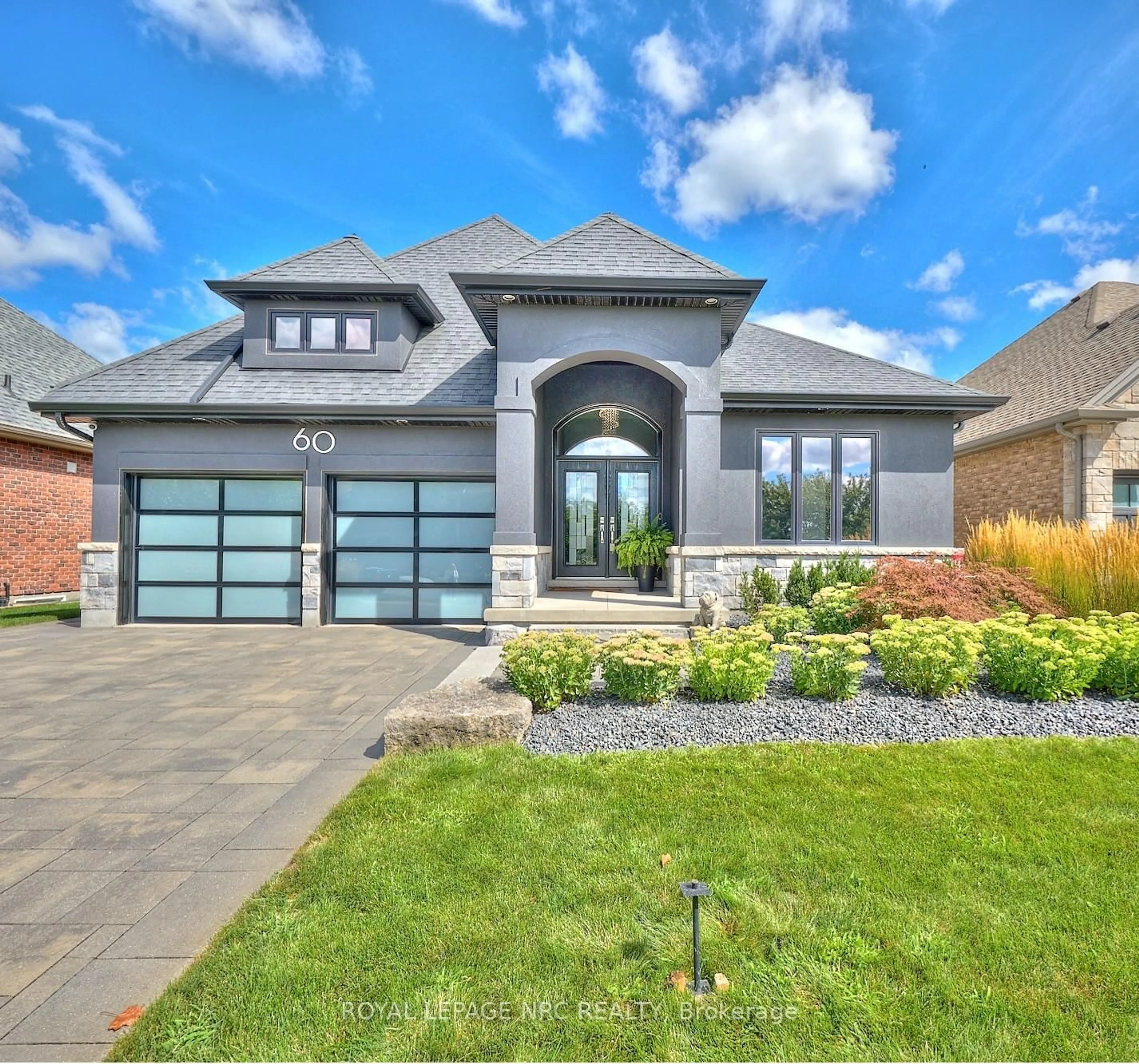 Home with brick exterior material, street for 60 Rosewood Cres, Pelham Ontario L0S 1E6