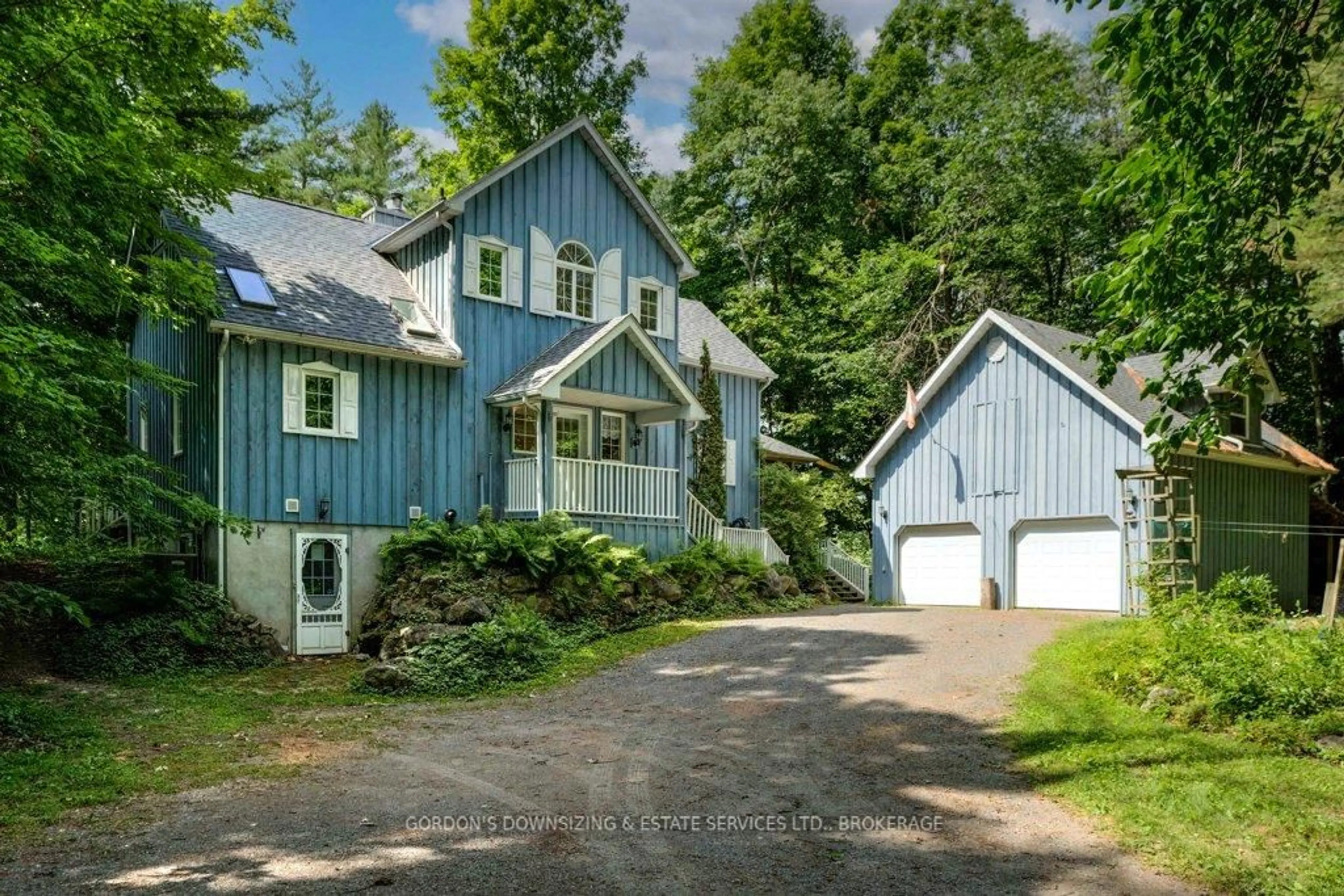 A pic from outside/outdoor area/front of a property/back of a property/a pic from drone, street for 259 Morton Bay Lane, Rideau Lakes Ontario K0H 1E0