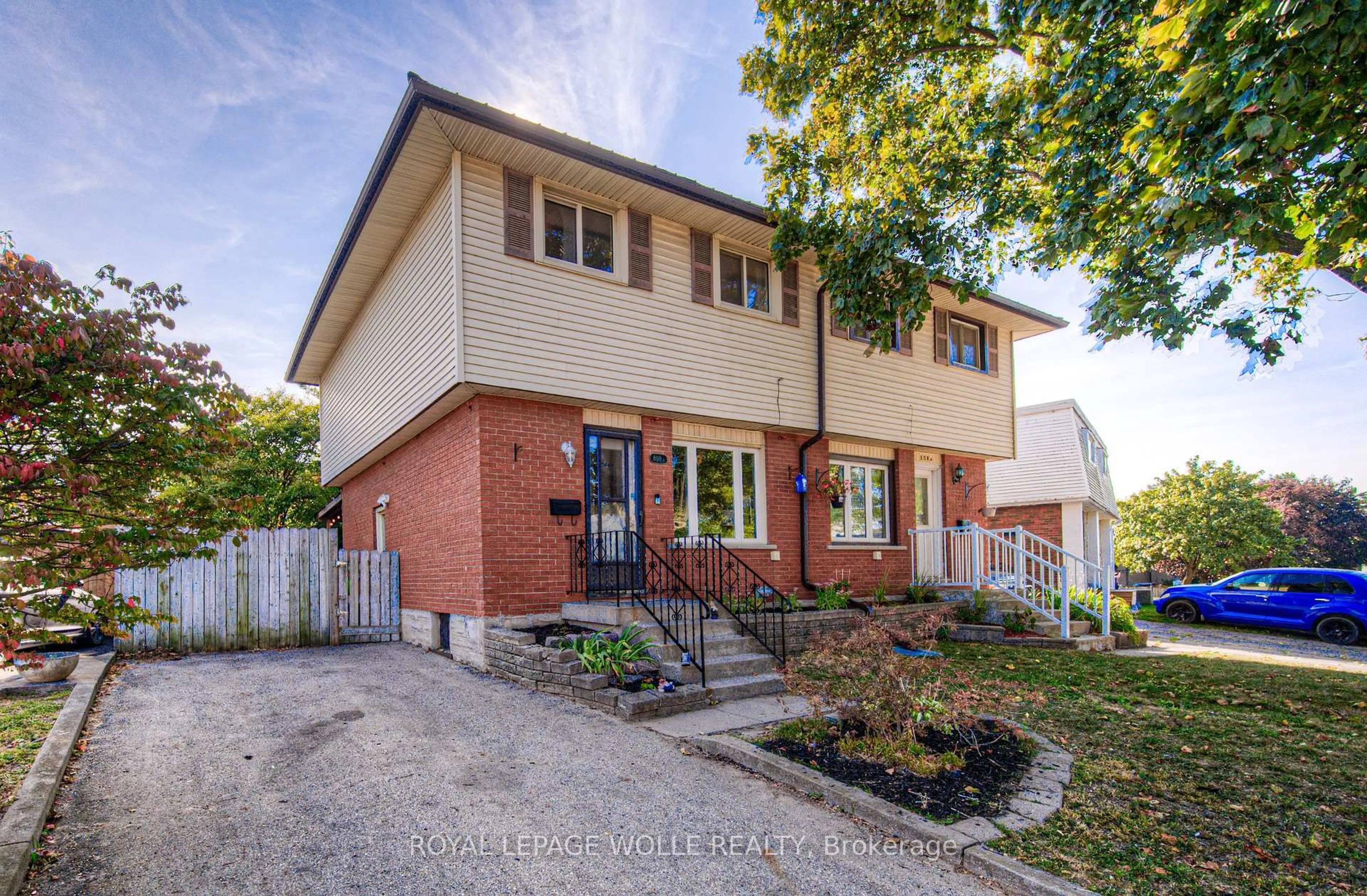 Home with brick exterior material, street for 808 Walter St #B, Cambridge Ontario N3H 4P3