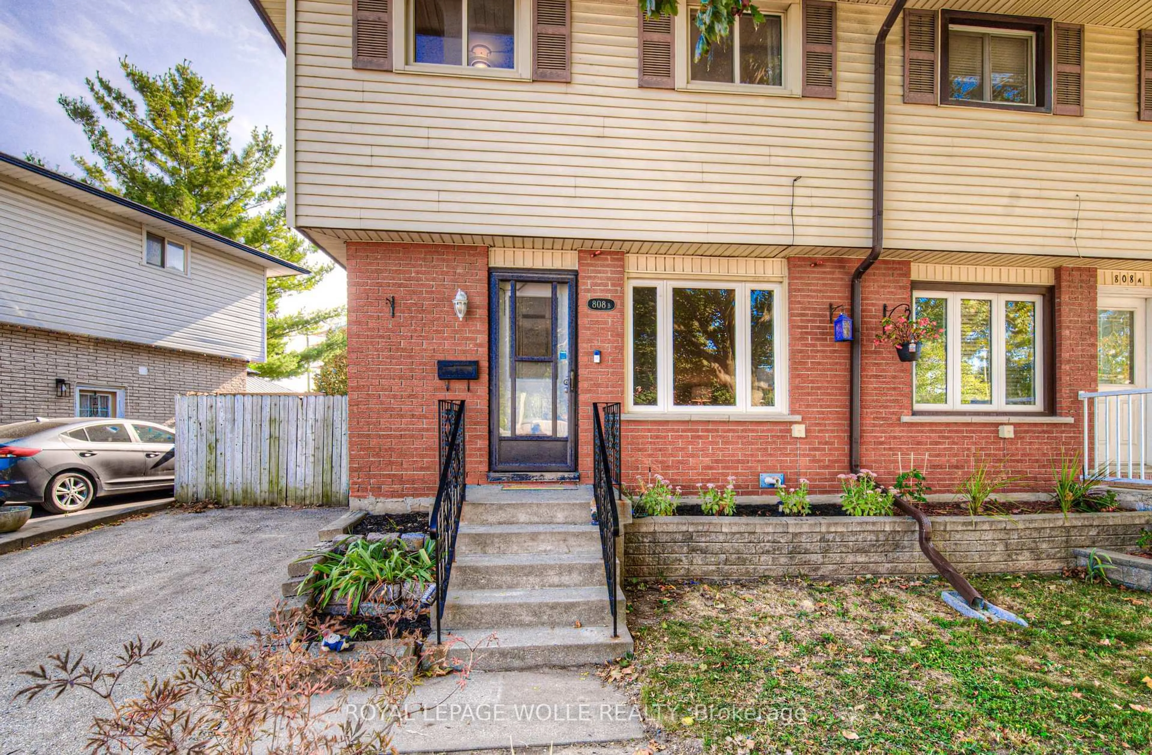 Home with brick exterior material, street for 808 Walter St #B, Cambridge Ontario N3H 4P3