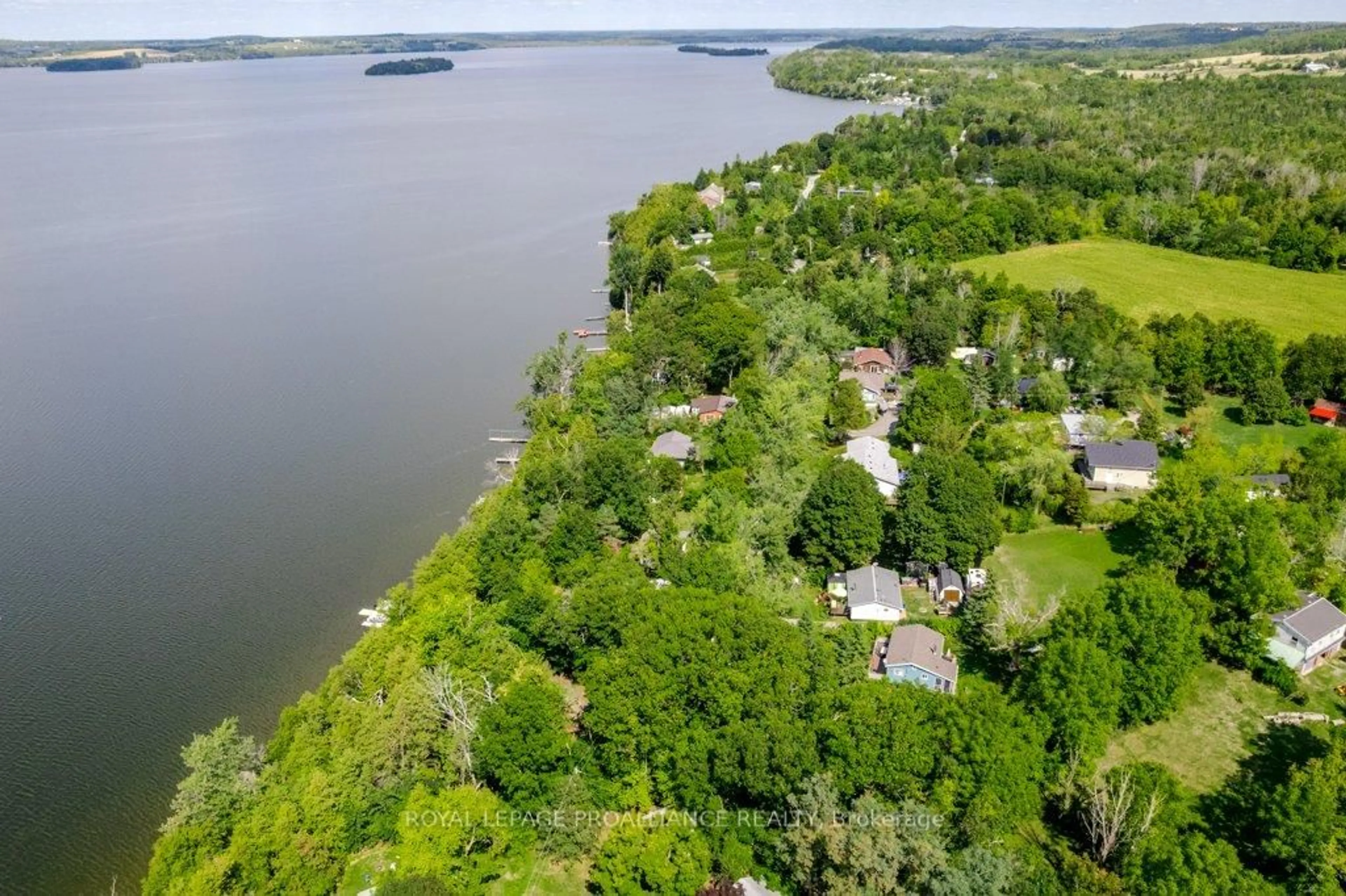 A pic from outside/outdoor area/front of a property/back of a property/a pic from drone, water/lake/river/ocean view for 422 Island View Rd #Unit #11, Alnwick/Haldimand Ontario K6H 5R7