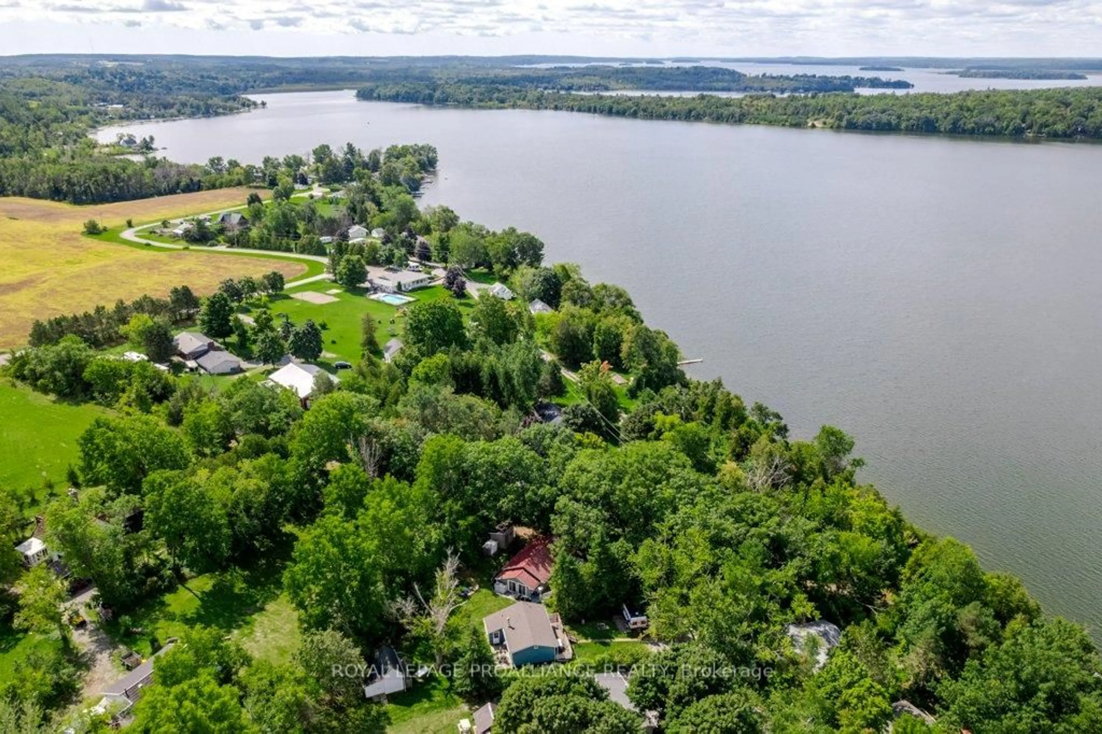 A pic from outside/outdoor area/front of a property/back of a property/a pic from drone, water/lake/river/ocean view for 422 Island View Rd #Unit #11, Alnwick/Haldimand Ontario K6H 5R7