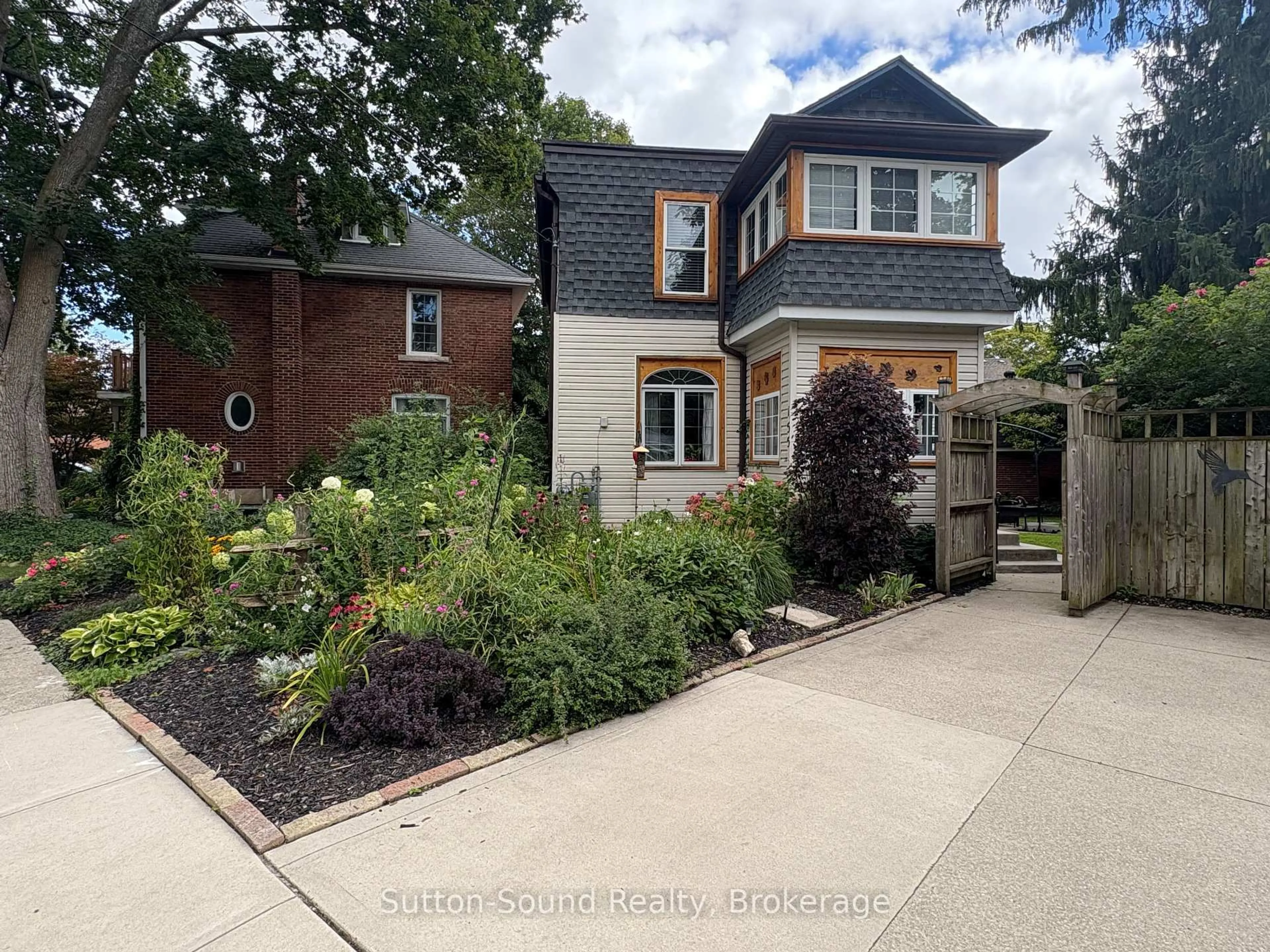 Home with brick exterior material, street for 155 5th St. A St, Owen Sound Ontario N4K 1C4