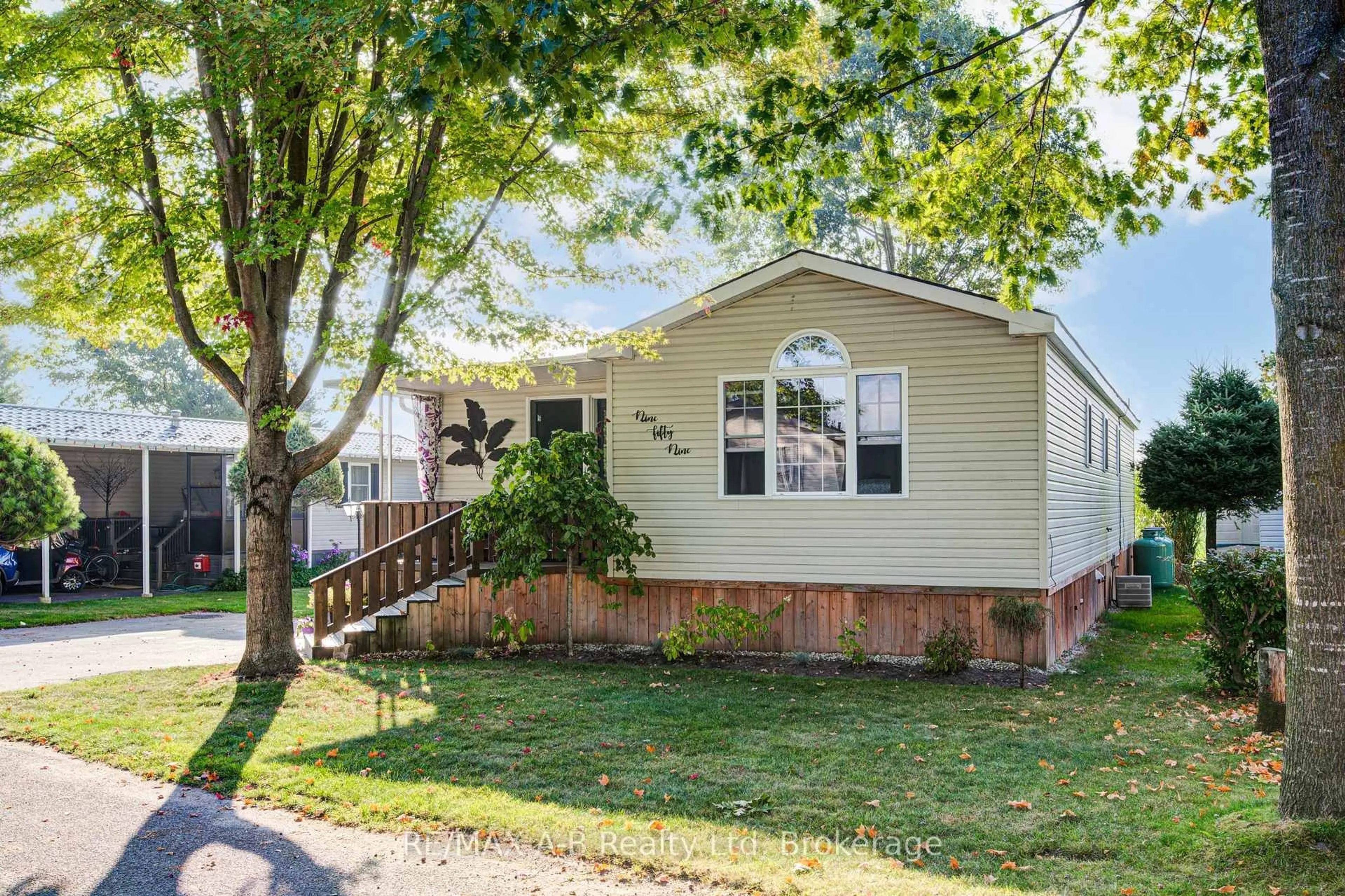 Home with vinyl exterior material, street for 316489 31st Line #959, Zorra Ontario N0J 1J0