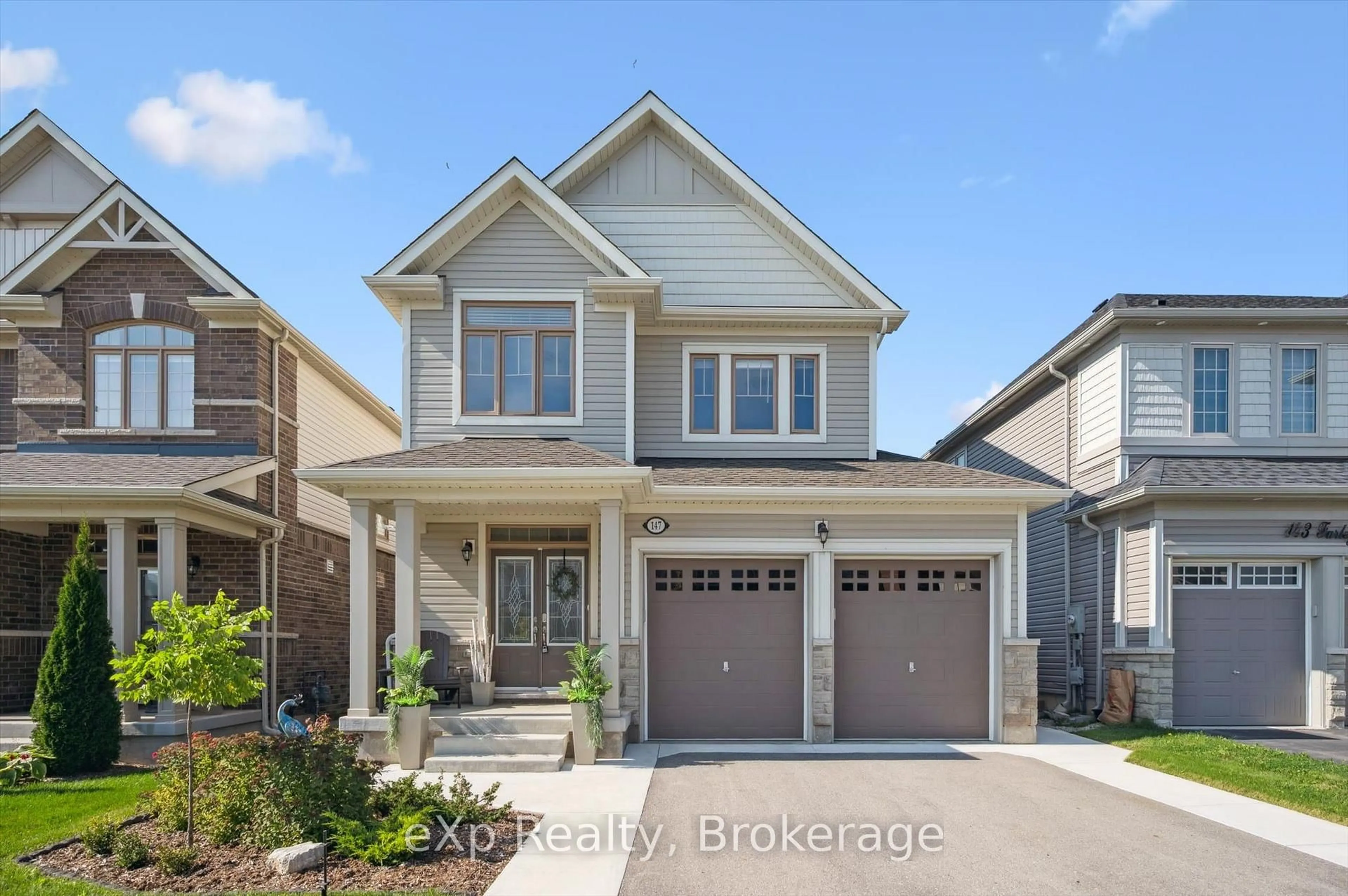 Home with brick exterior material, street for 147 Farley Rd, Centre Wellington Ontario N1M 0E8