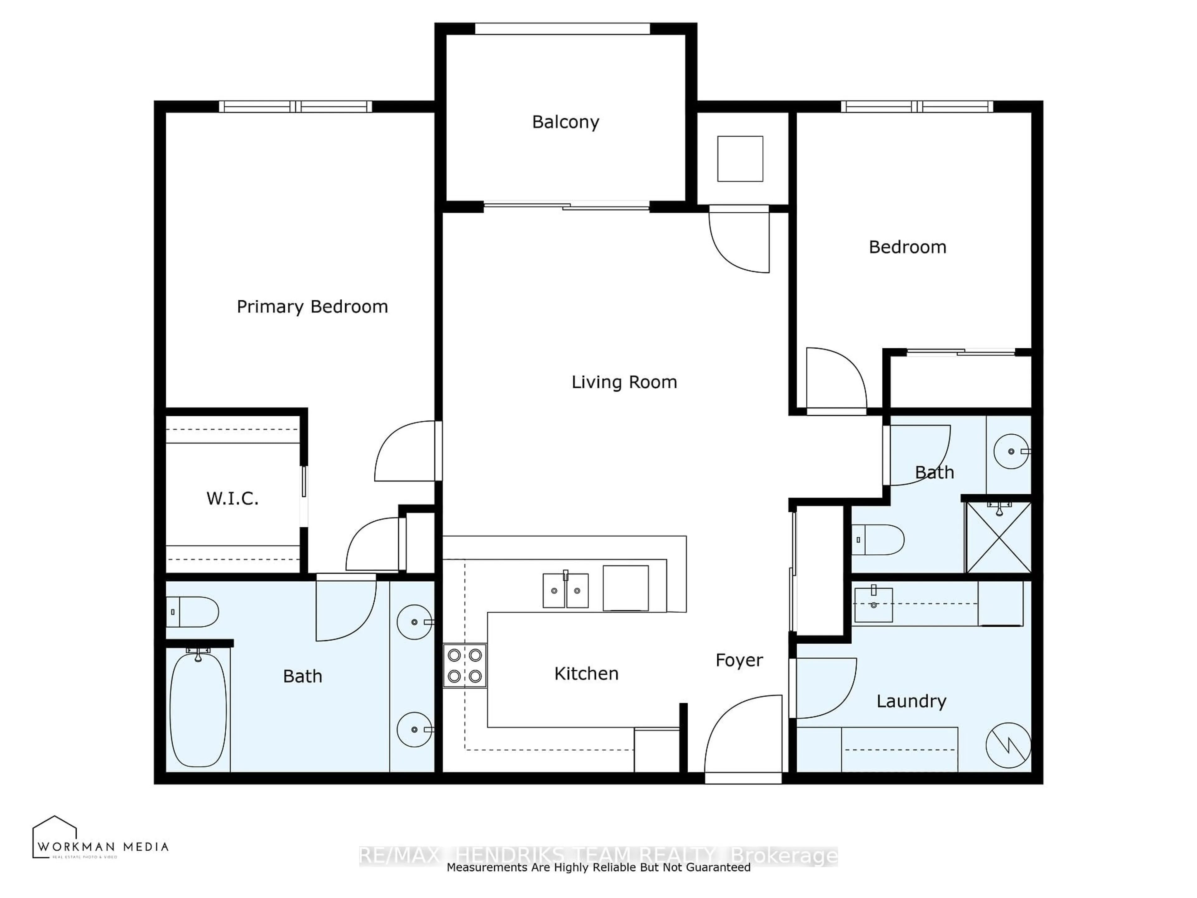 Floor plan for 26 Wellington St #201, St. Catharines Ontario L2R 5P8
