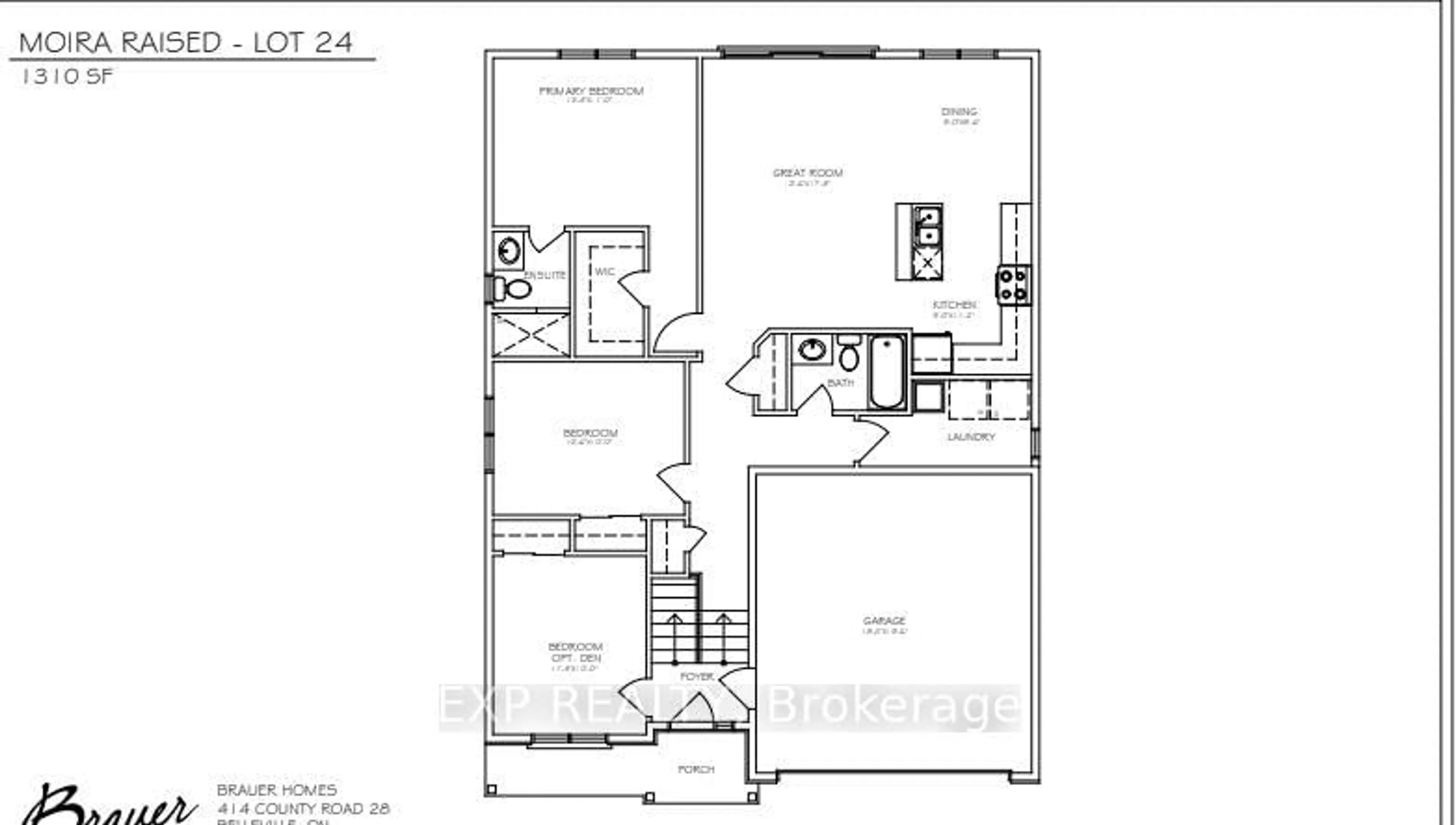 Floor plan for 60 Summit Cres, Belleville Ontario K8N 0A2