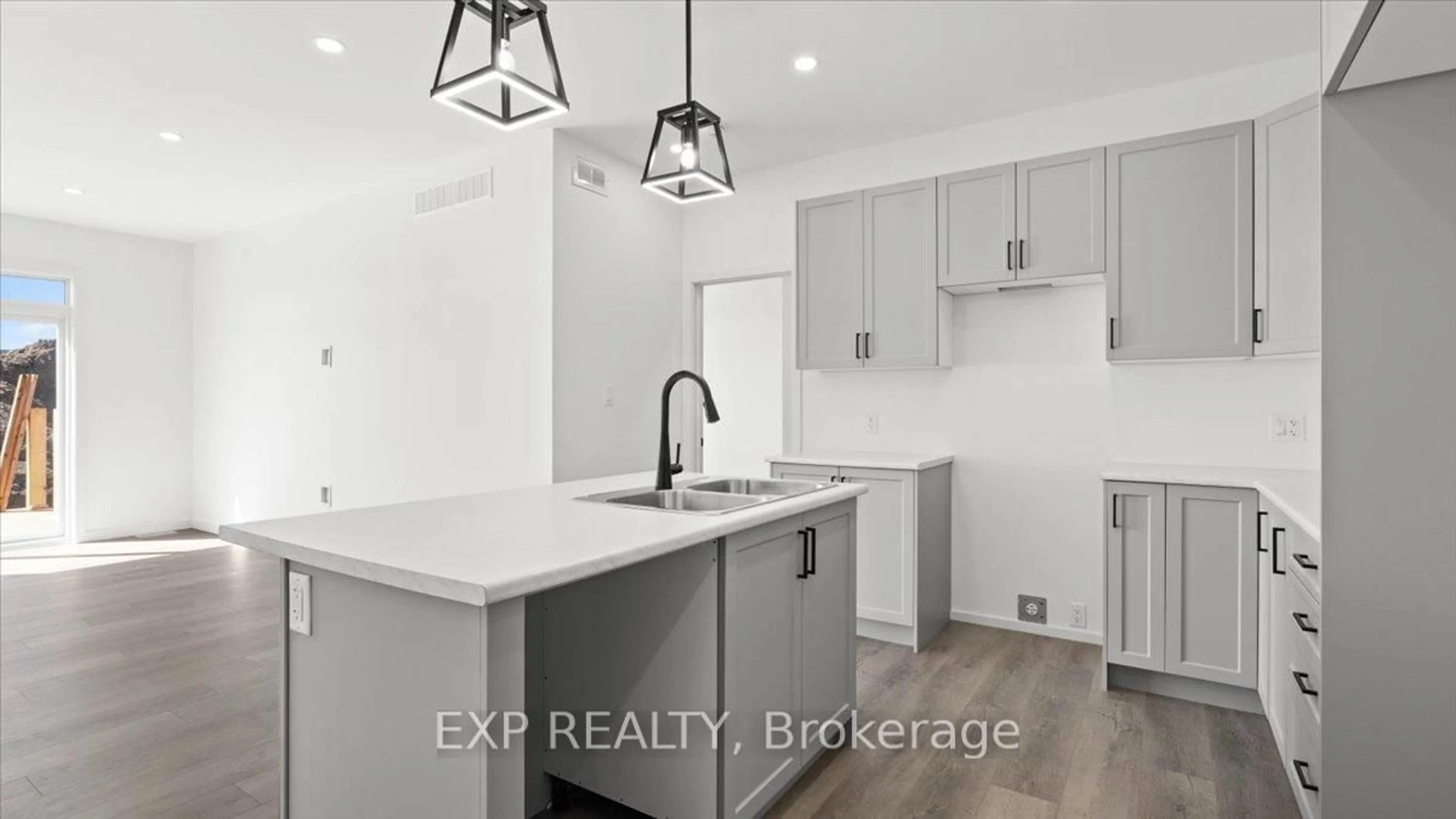 Open concept kitchen, ceramic/tile floor for 60 Summit Cres, Belleville Ontario K8N 0A2