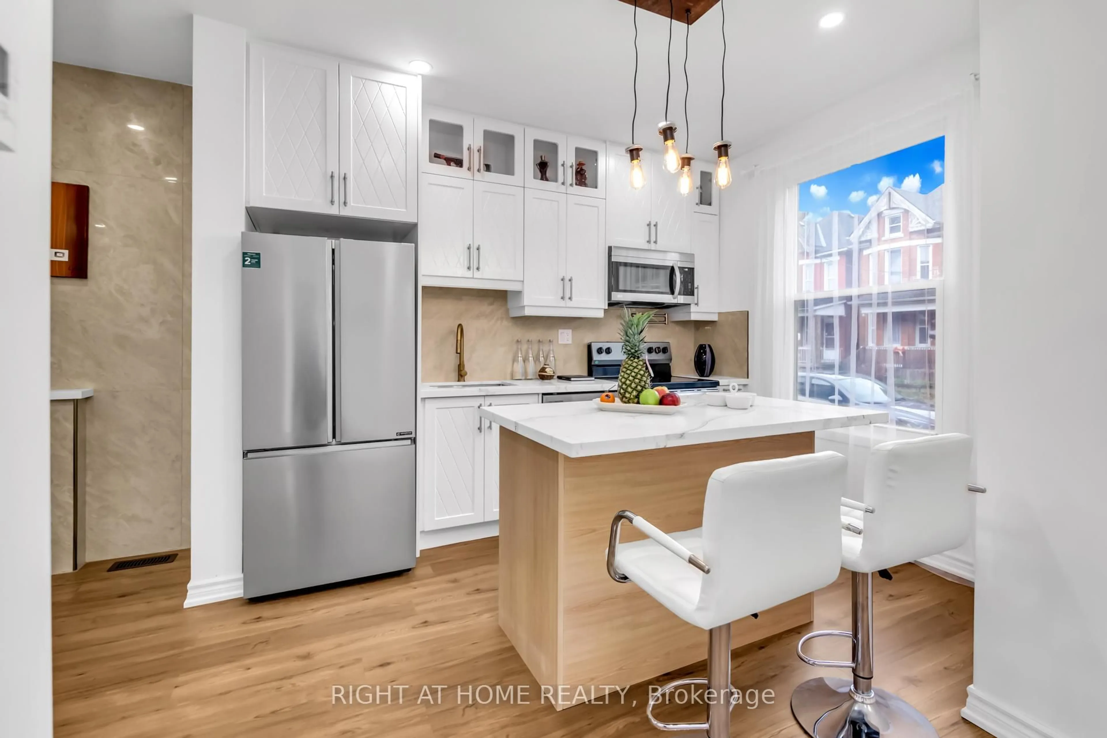 Open concept kitchen, unknown for 37 Ashley St, Hamilton Ontario L8L 5S5