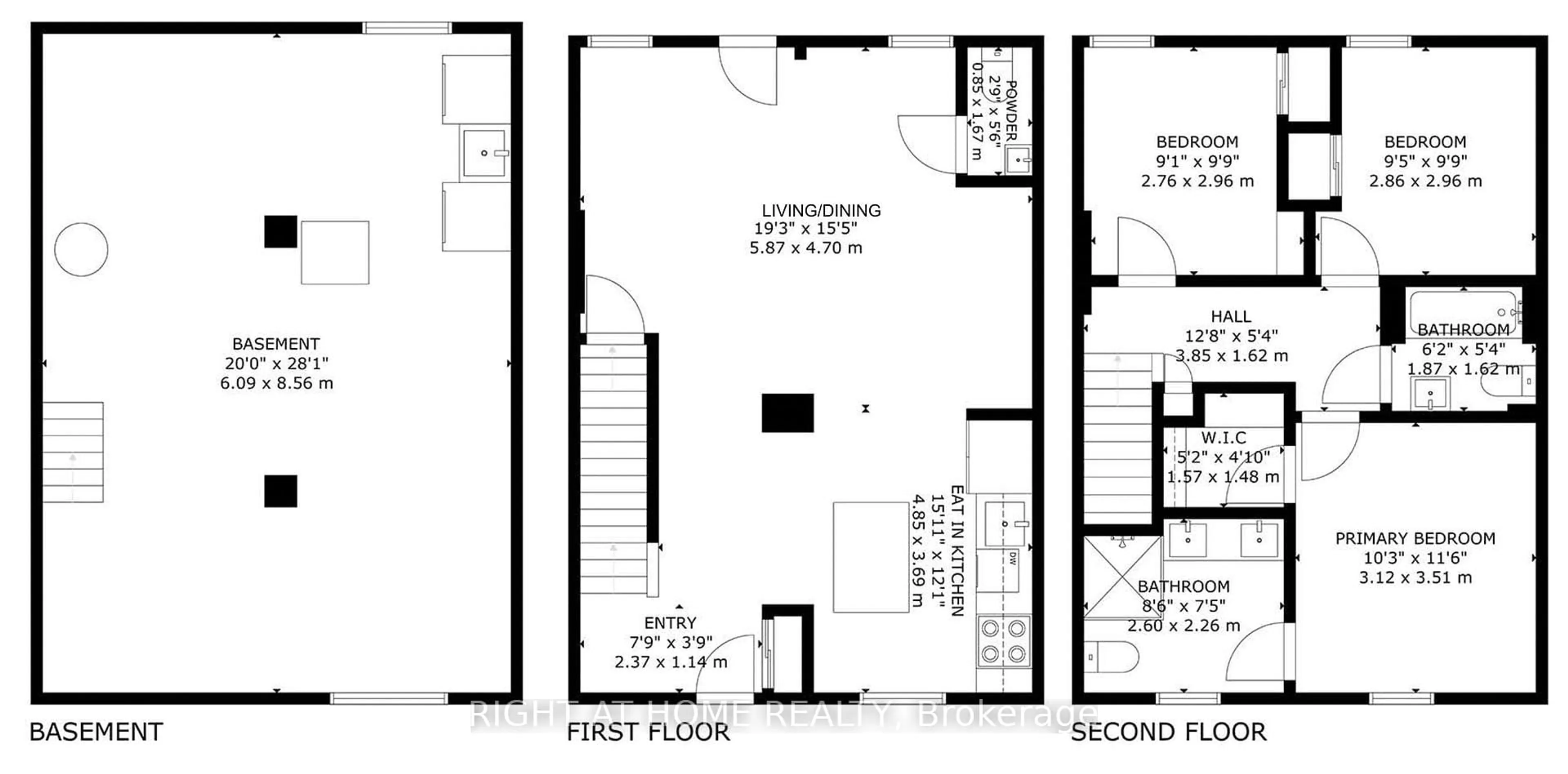 Floor plan for 37 Ashley St, Hamilton Ontario L8L 5S5