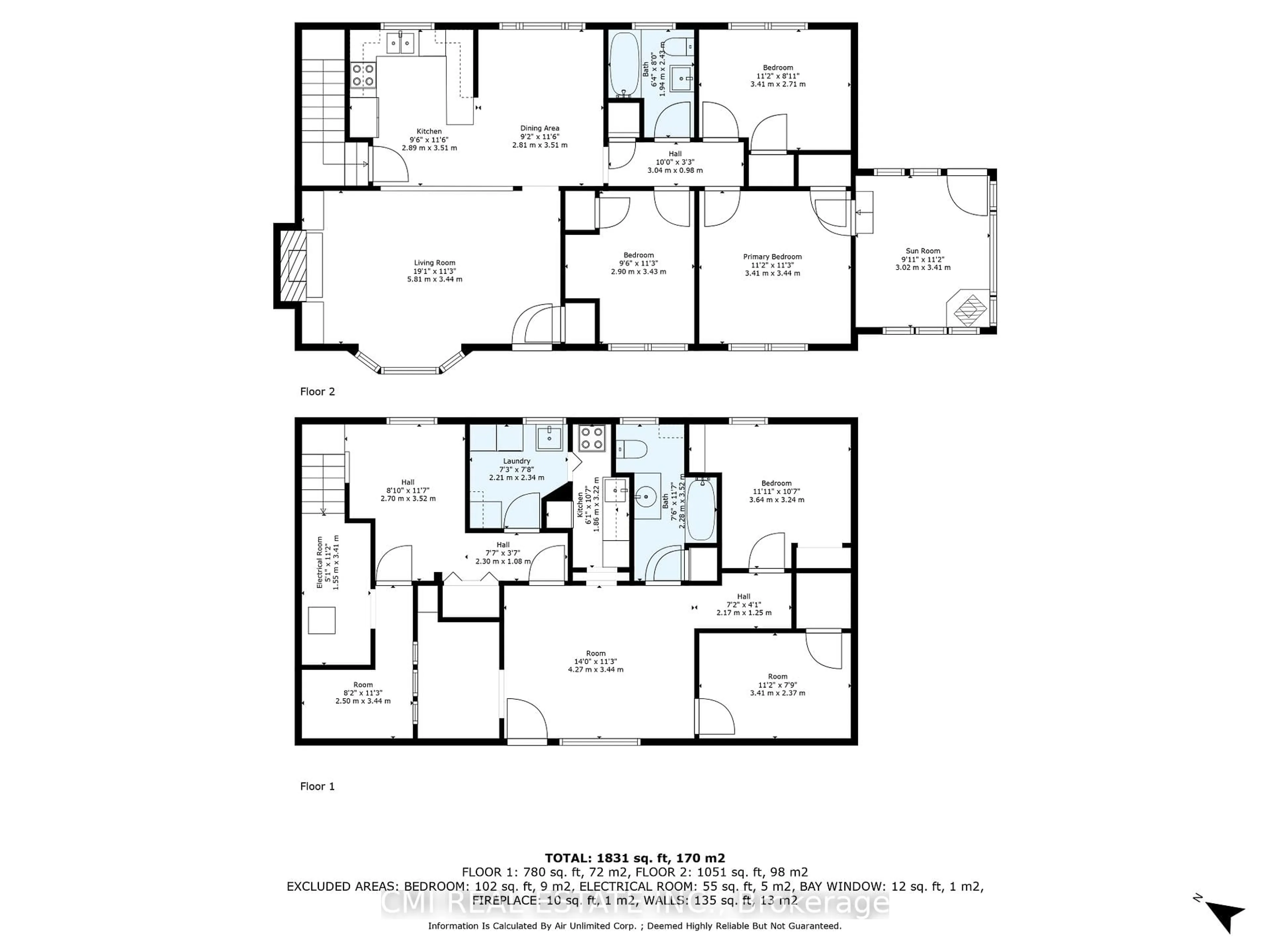 Floor plan for 106 Laurentian Dr, London East Ontario N5W 1P2