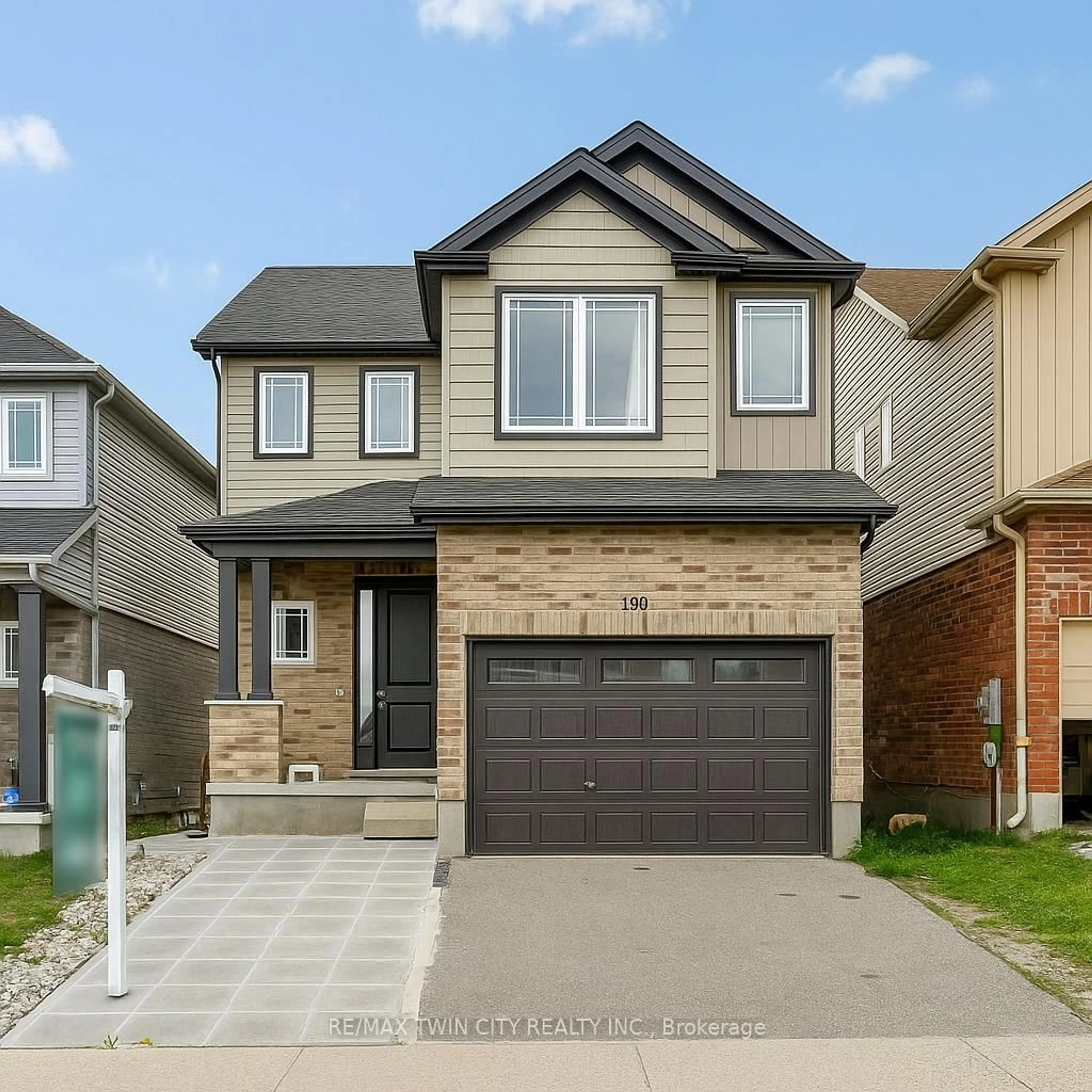 Home with brick exterior material, street for 190 Eden Oak Tr, Kitchener Ontario N2H 0H6