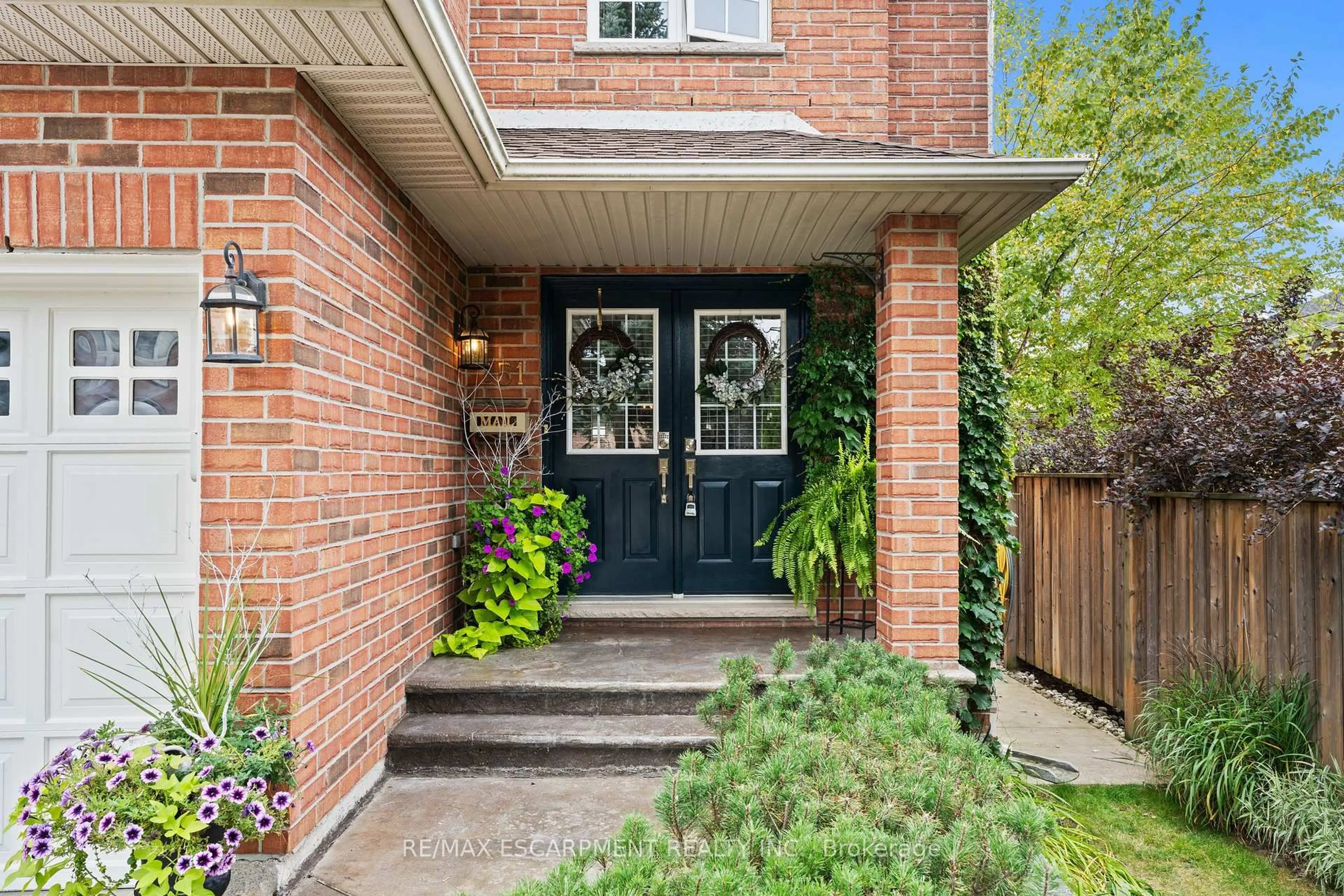 Home with brick exterior material, street for 251 Hawkswood Tr, Hamilton Ontario L9B 2T1