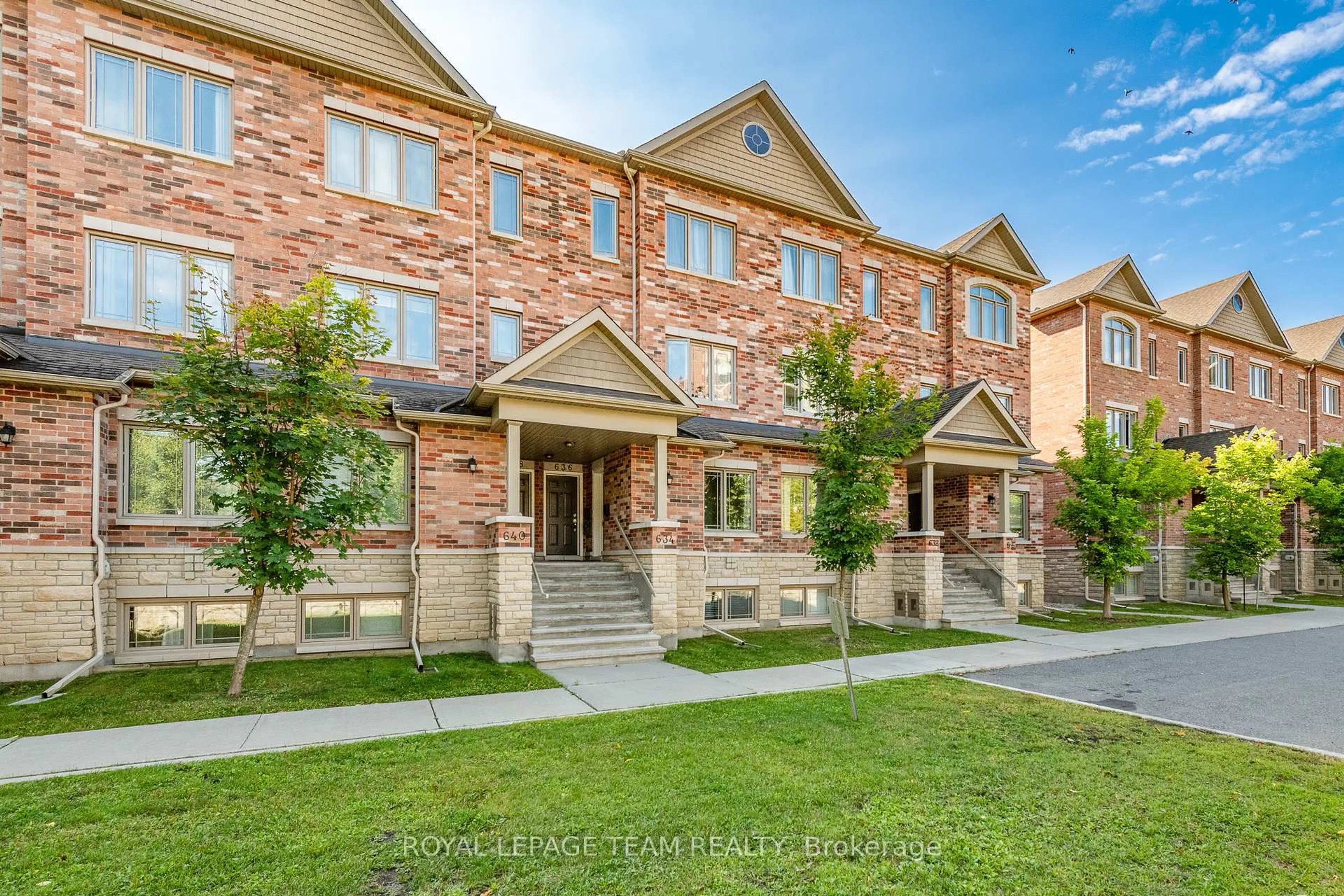 Home with brick exterior material, street for 634 Danaca Private, Ottawa Ontario K1K 2V7