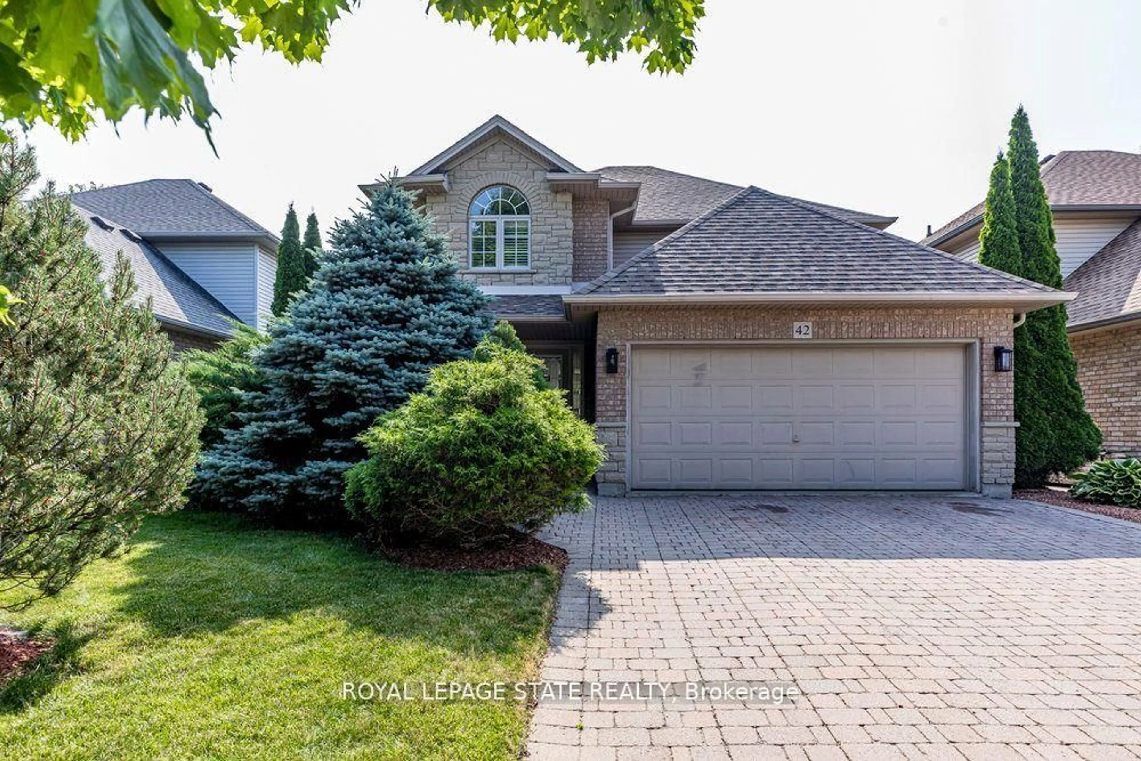 Home with brick exterior material, street for 42 Archer Way, Hamilton Ontario L0R 1W0