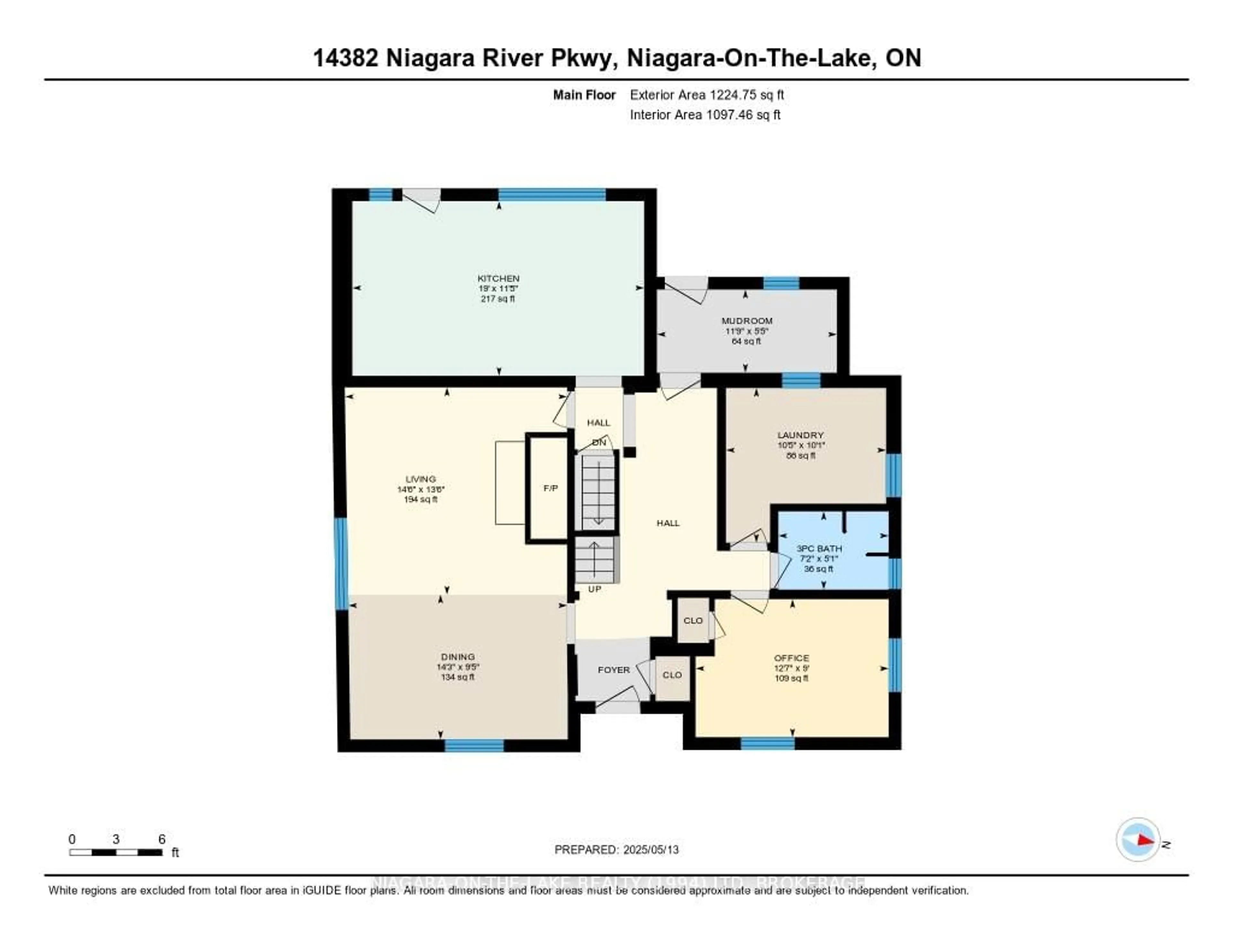 Floor plan for 14382 Niagara Pkwy, Niagara-on-the-Lake Ontario L0S 1J0