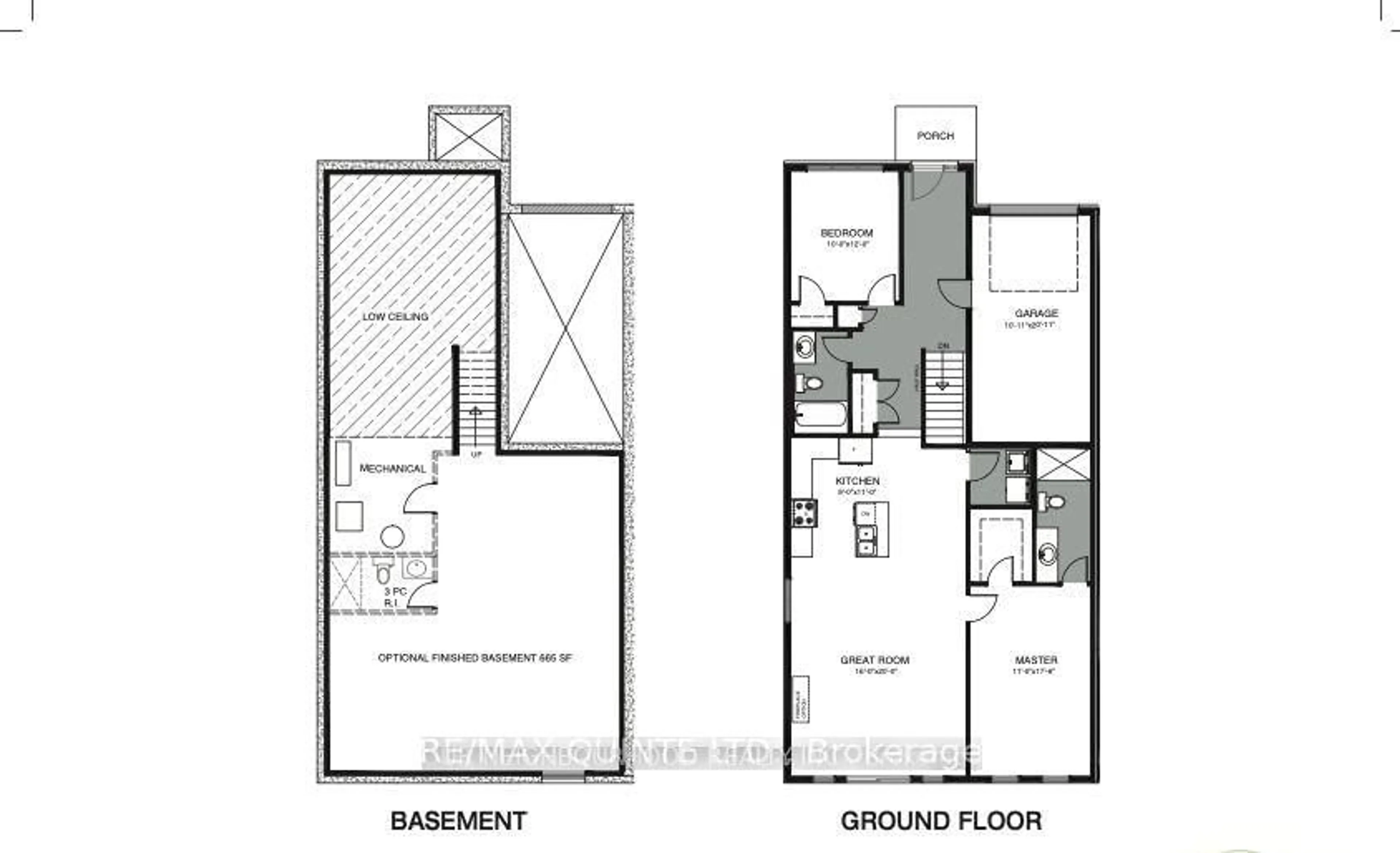 Floor plan for 16 Baldwin Crt, Prince Edward County Ontario K0K 2T0