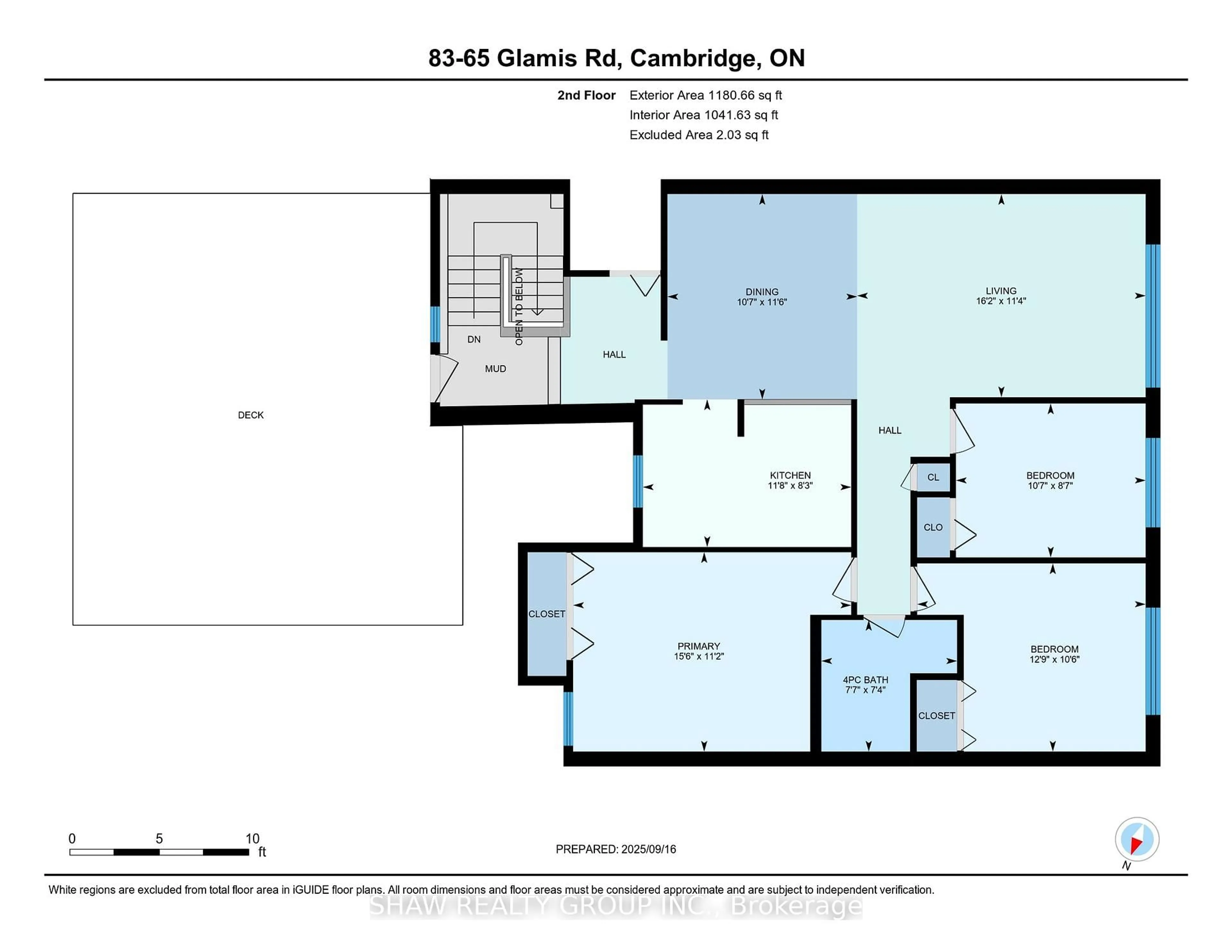 Floor plan for 65 Glamis Rd #83, Cambridge Ontario N1R 6W4