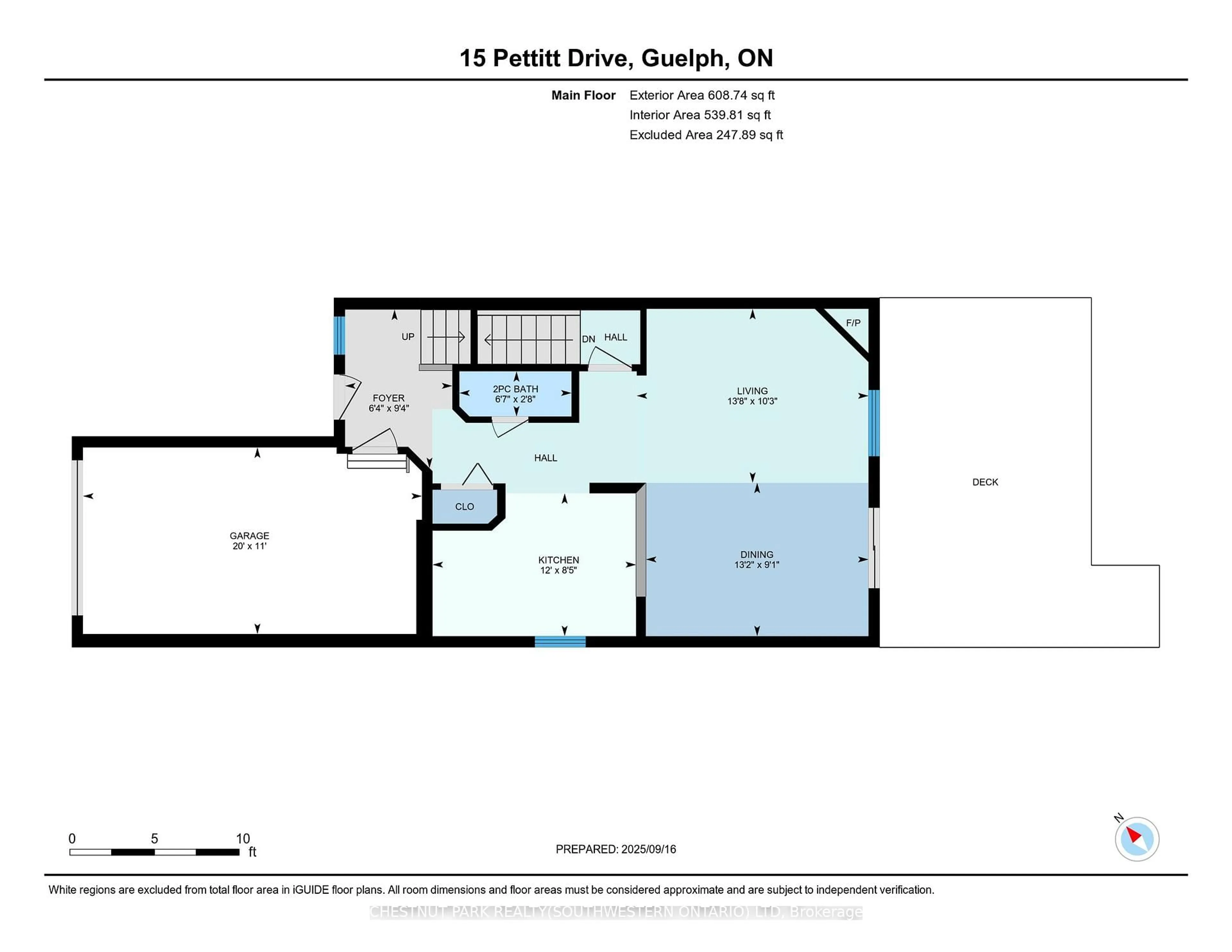 Floor plan for 15 Pettitt Dr, Guelph Ontario N1E 7G7