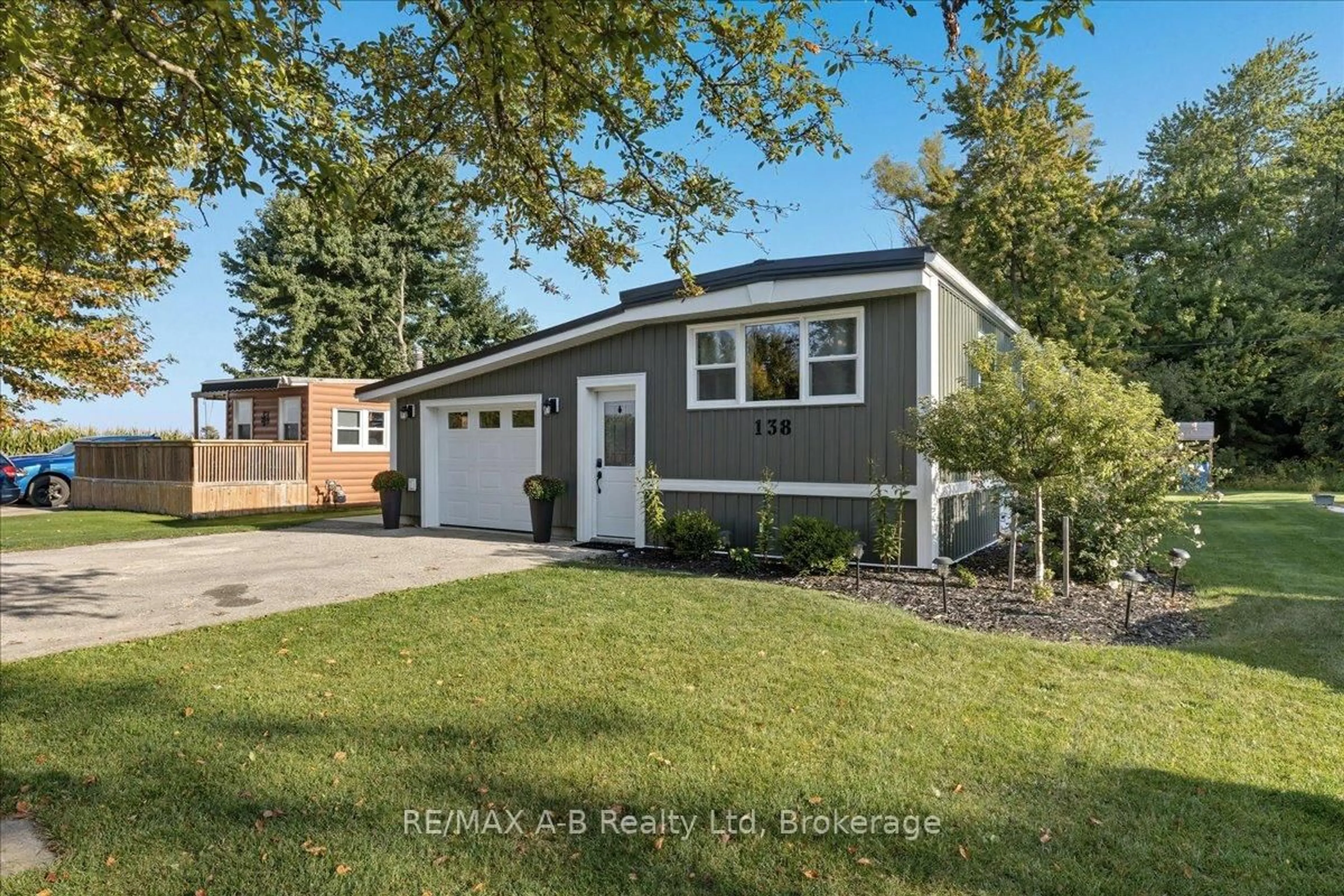 Home with vinyl exterior material, street for 138 Ash St, Perth East Ontario N5A 6S6
