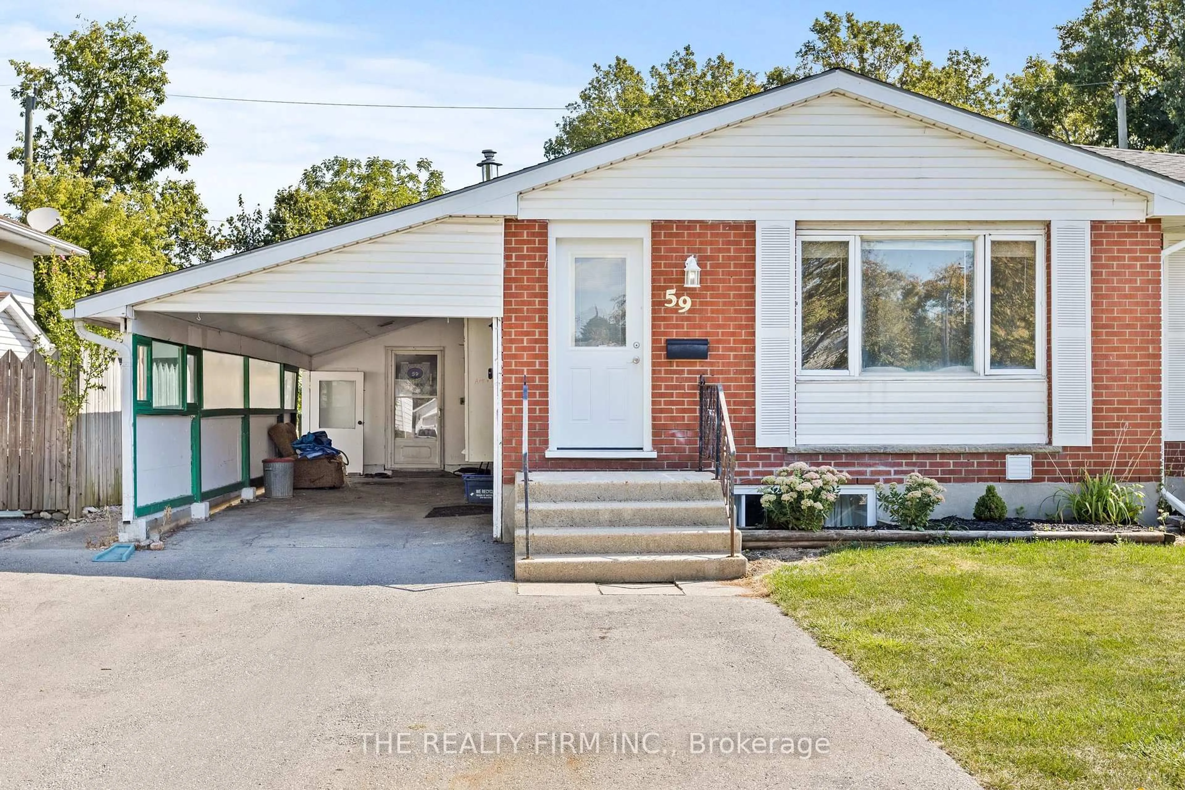 Home with brick exterior material, street for 59 Joyce St, St. Thomas Ontario N5P 3M3