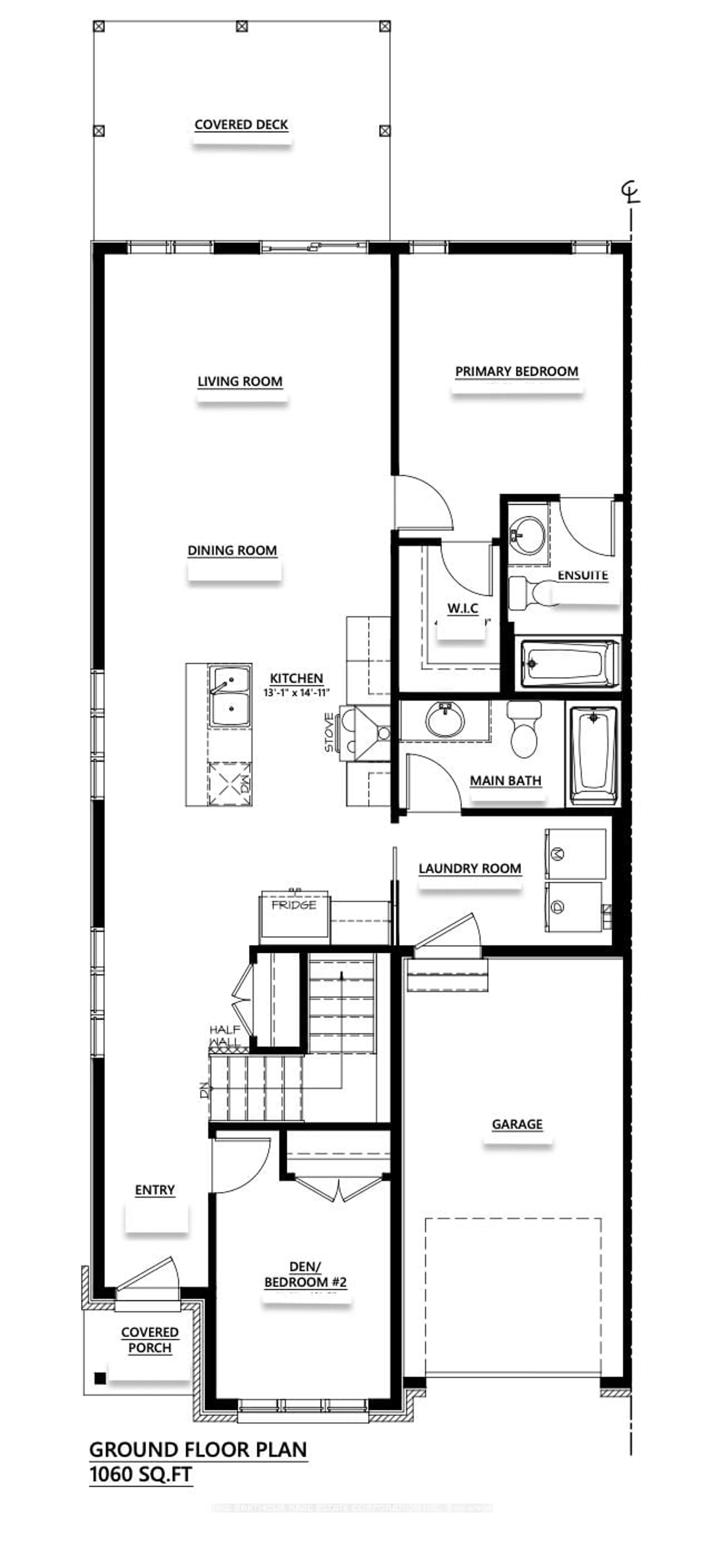 Floor plan for 52 Whitcomb Cres, Smiths Falls Ontario K7A 0C2
