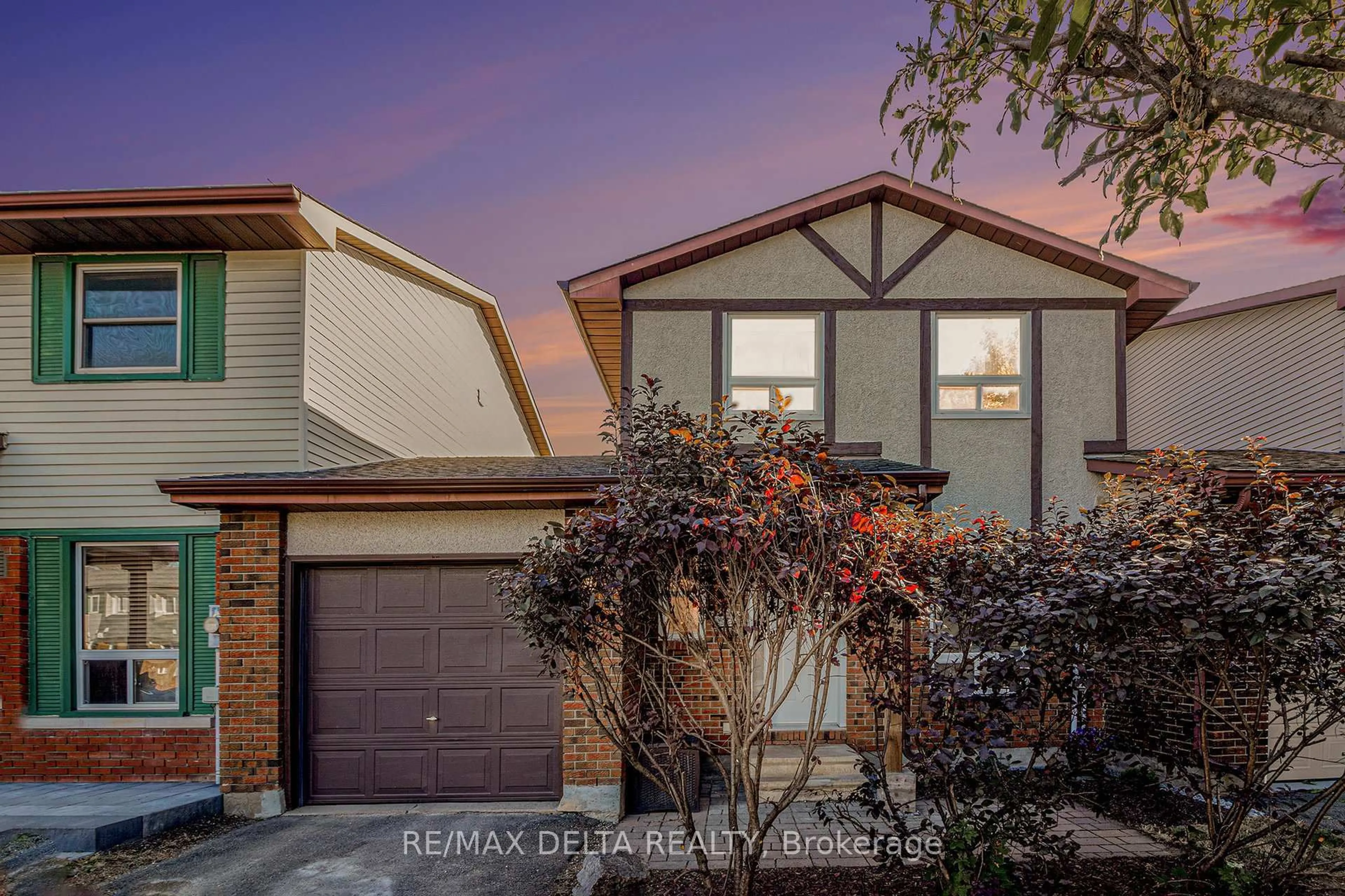 Home with brick exterior material, street for 1345 Cedarcroft Cres, Orleans Ontario K1B 5G8