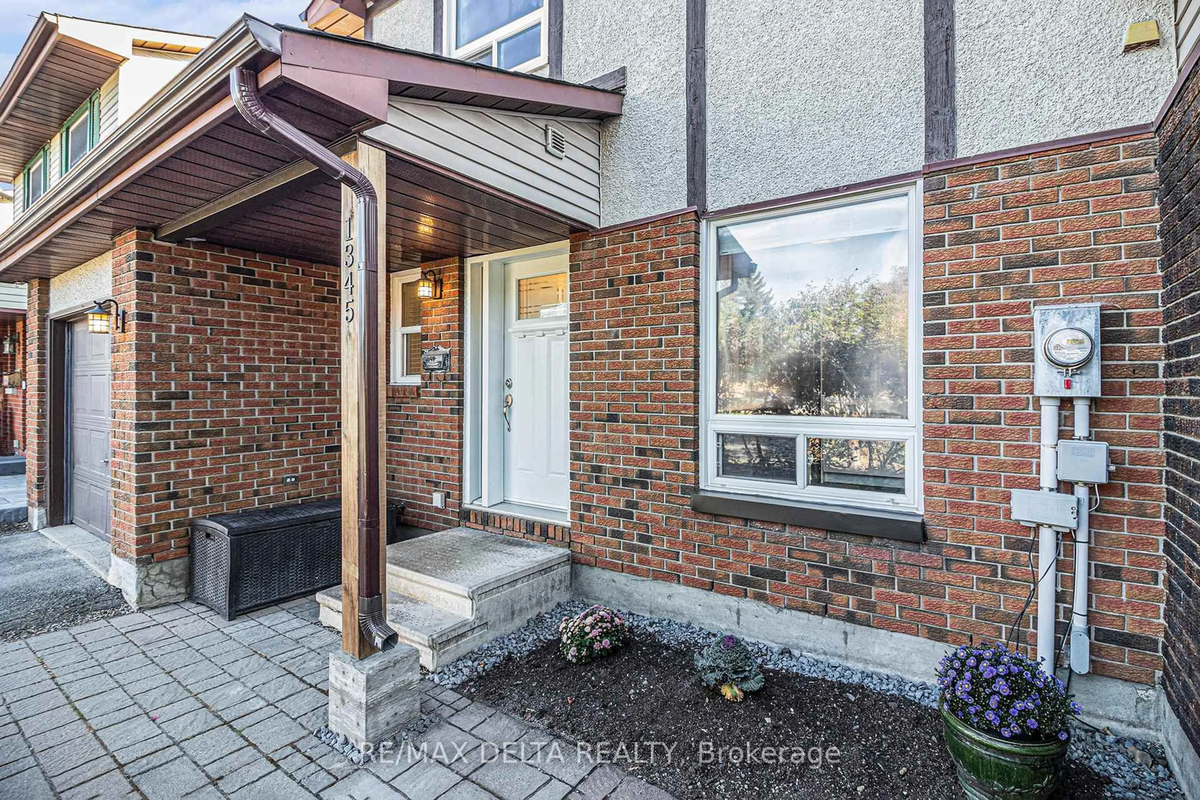 Home with brick exterior material, street for 1345 Cedarcroft Cres, Orleans Ontario K1B 5G8